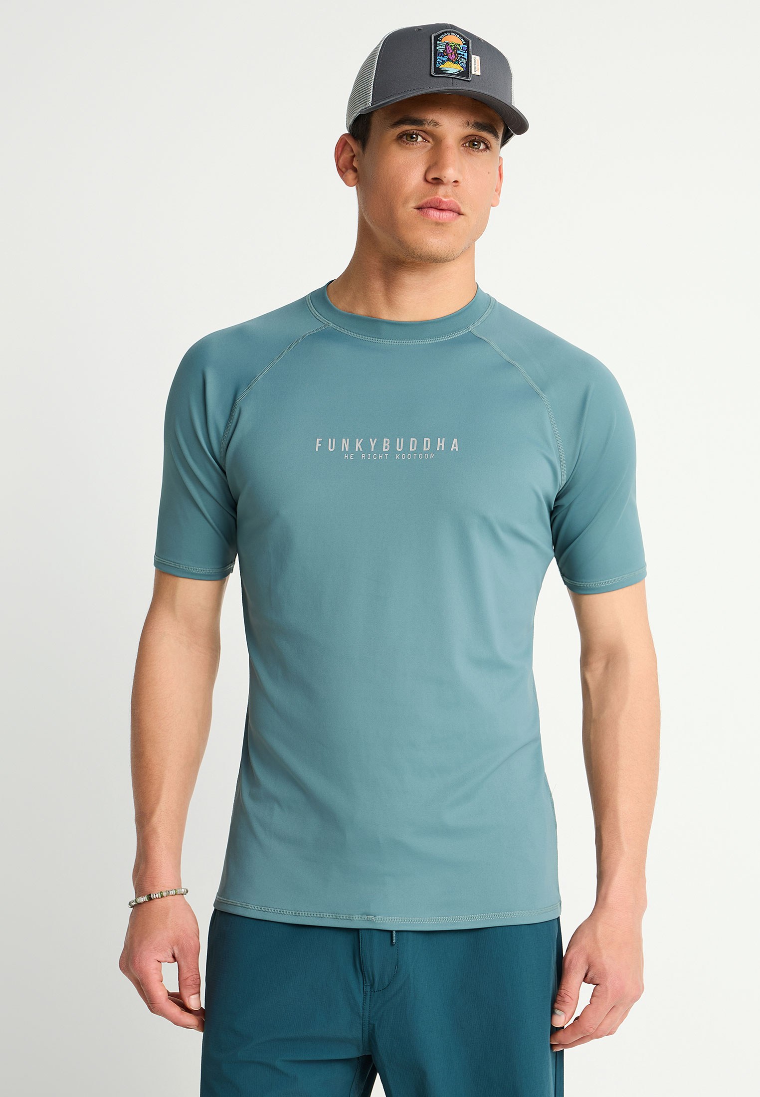 Men's Shirts Funky Buddha Blue