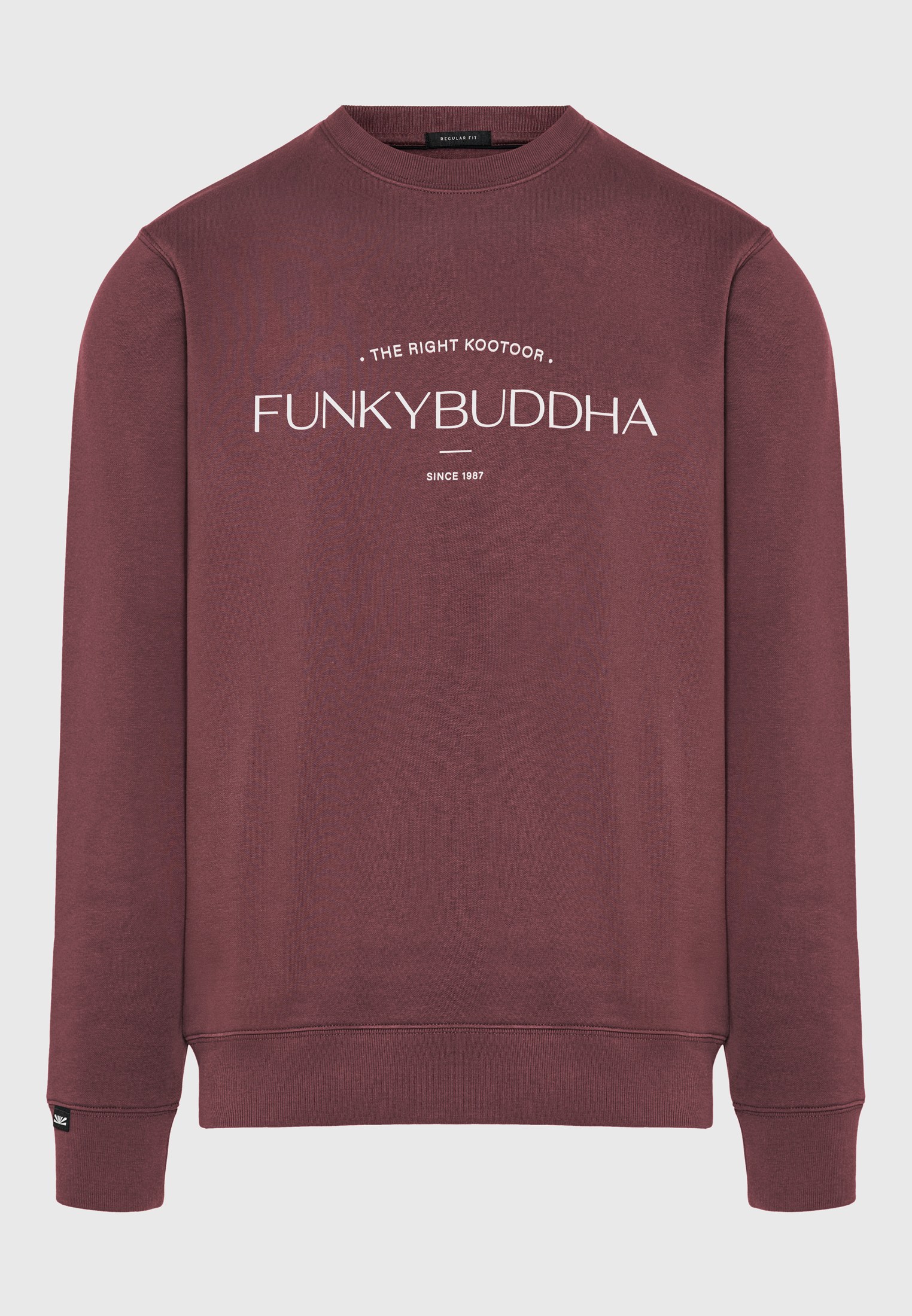 Ανδρική μπλούζα φούτερ crewneck με λογότυπο
