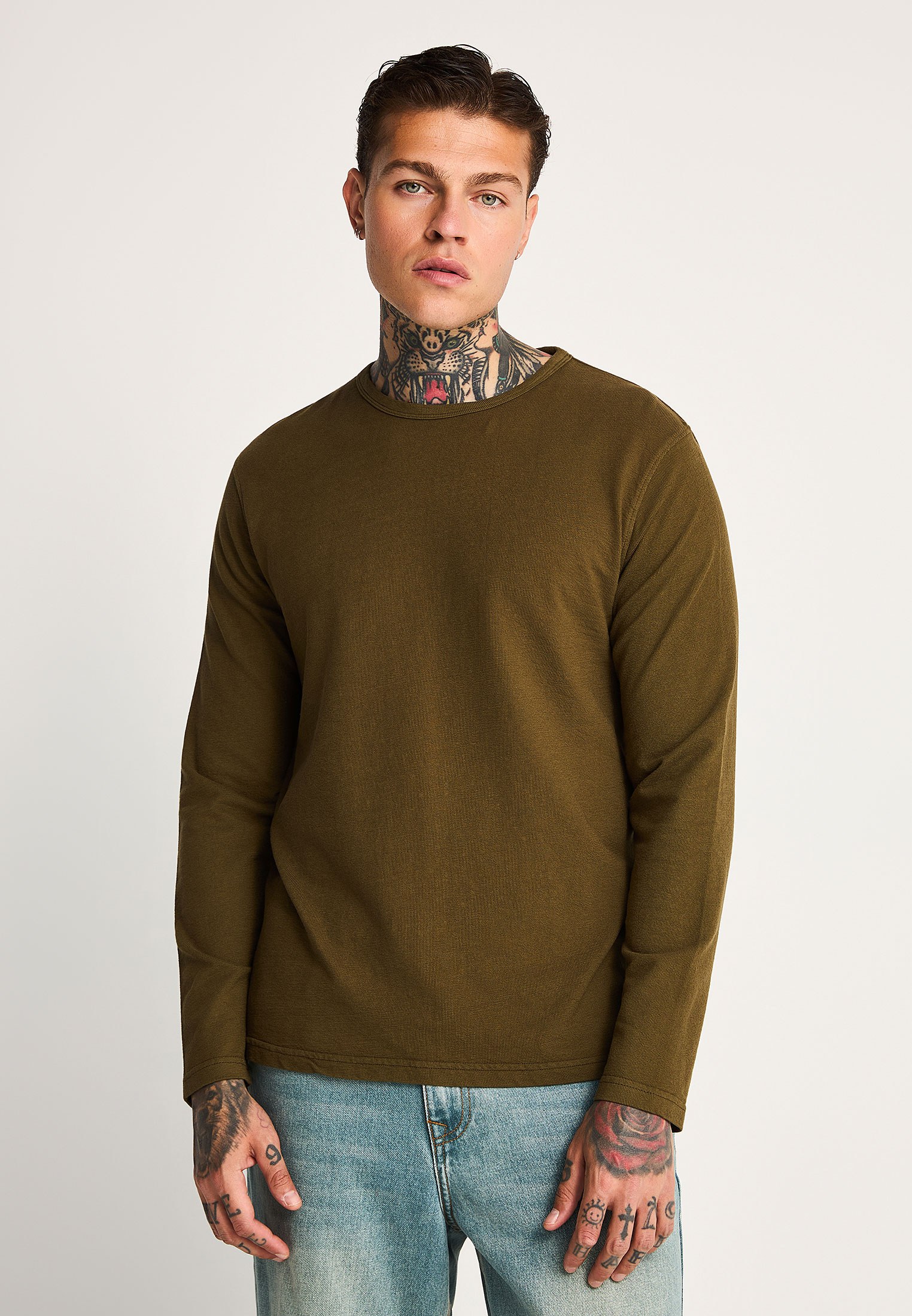 Ανδρικό longsleeve terry t-shirt