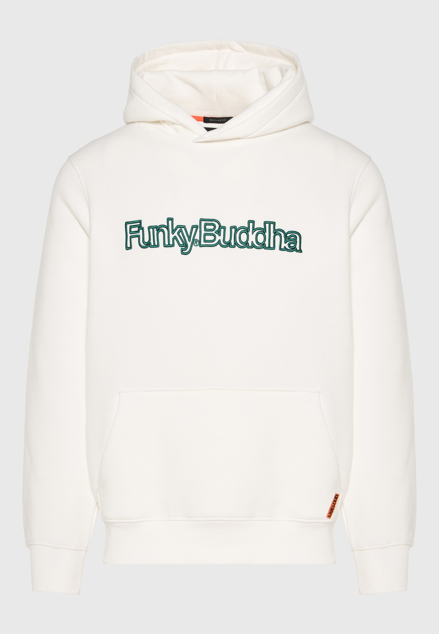 Ανδρικό hoodie με ανάγλυφο logo