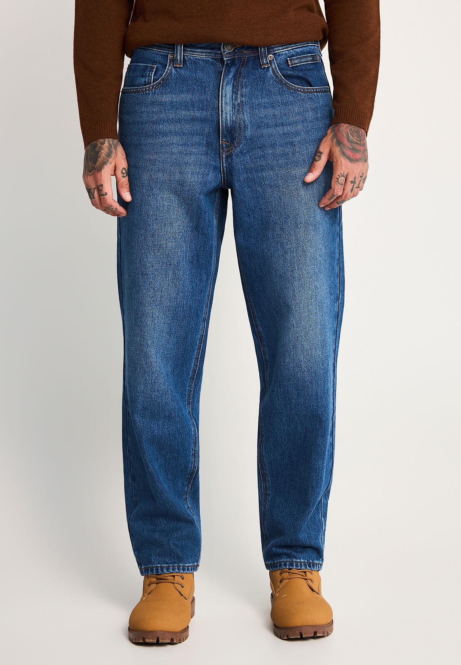 Ψηλόμεσο jean παντελόνι loose Oslo fit