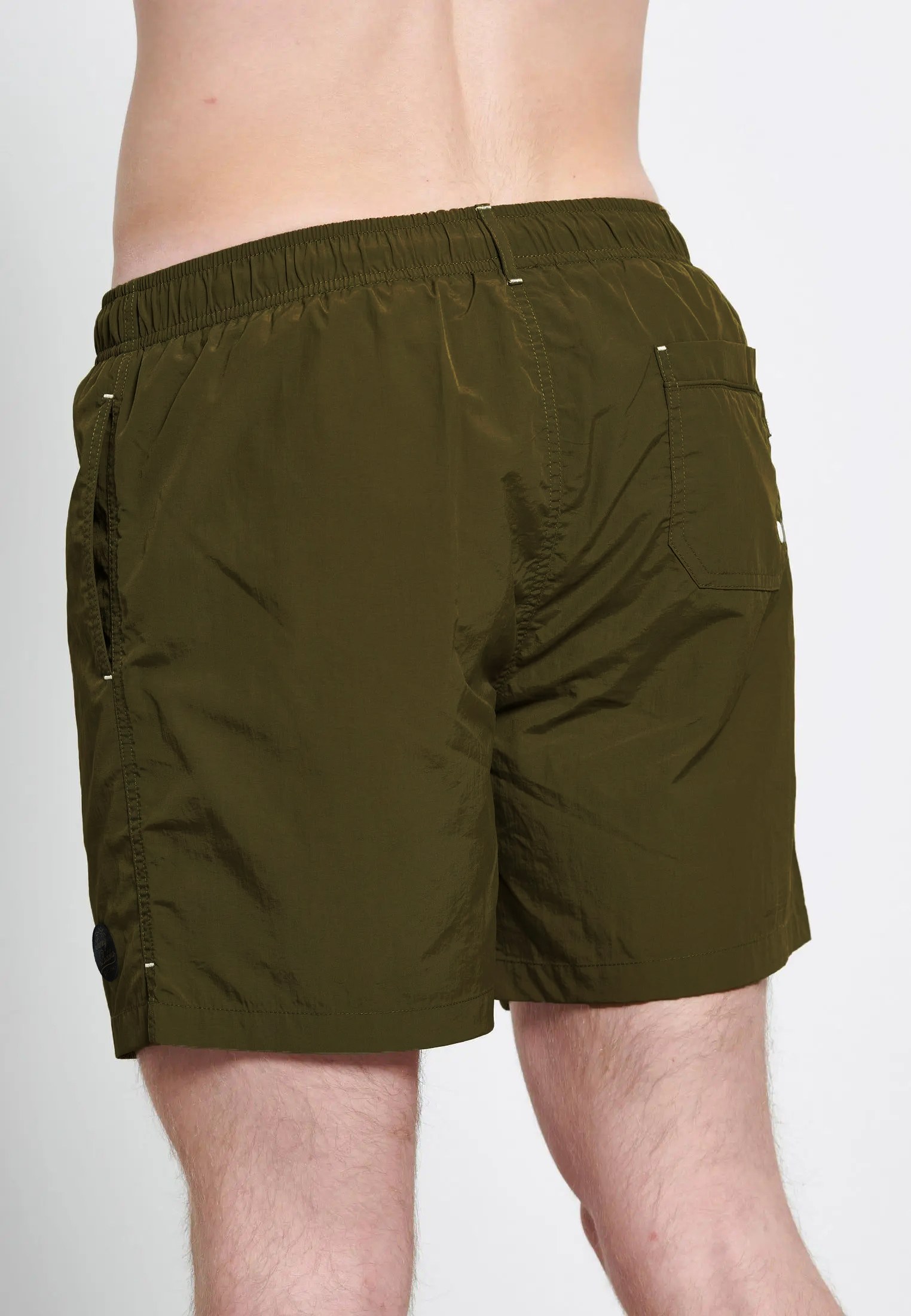 Men's Swim Shorts Funky Buddha Khaki