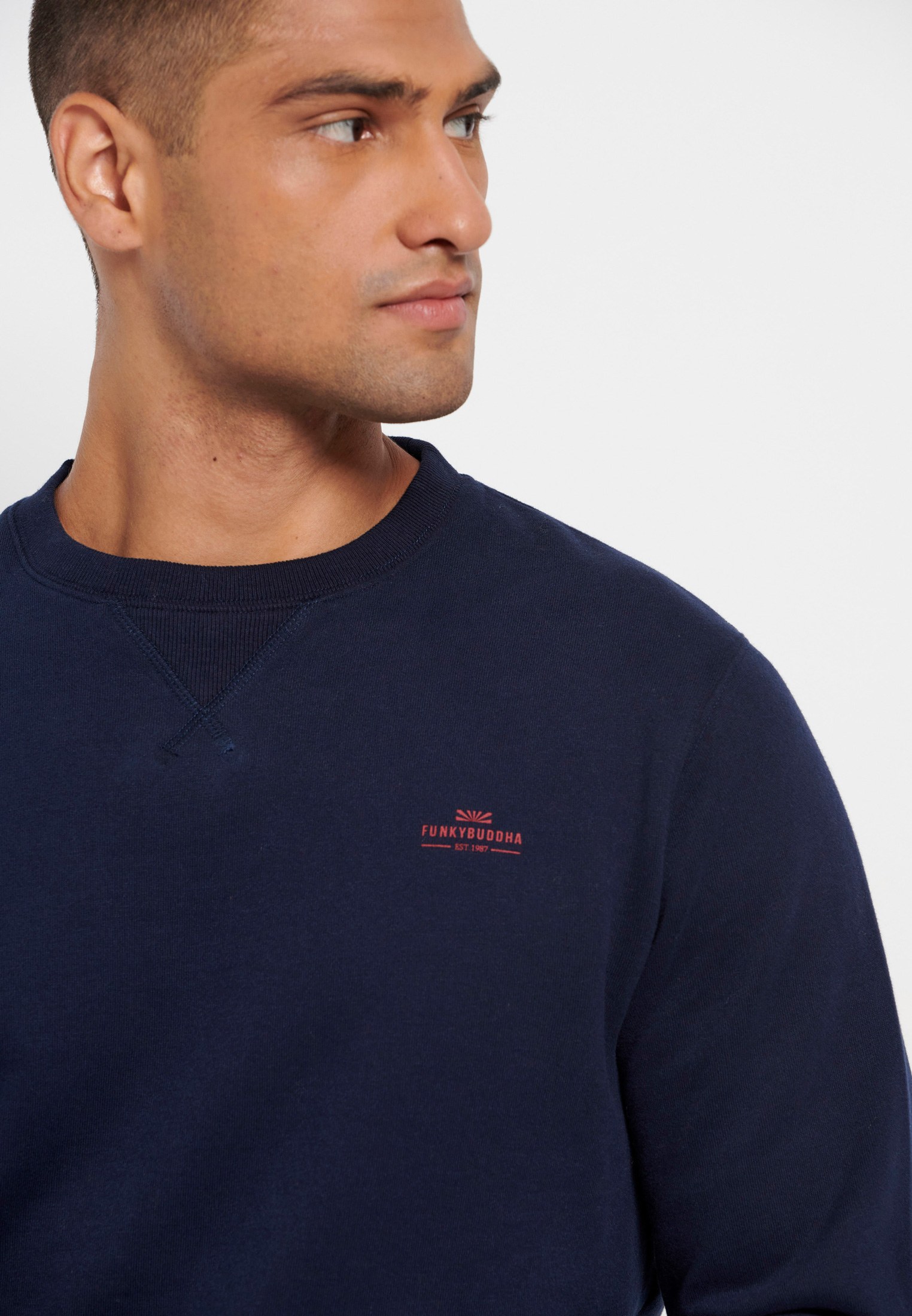 Men's Hoodies & Sweatshirts Funky Buddha Navy