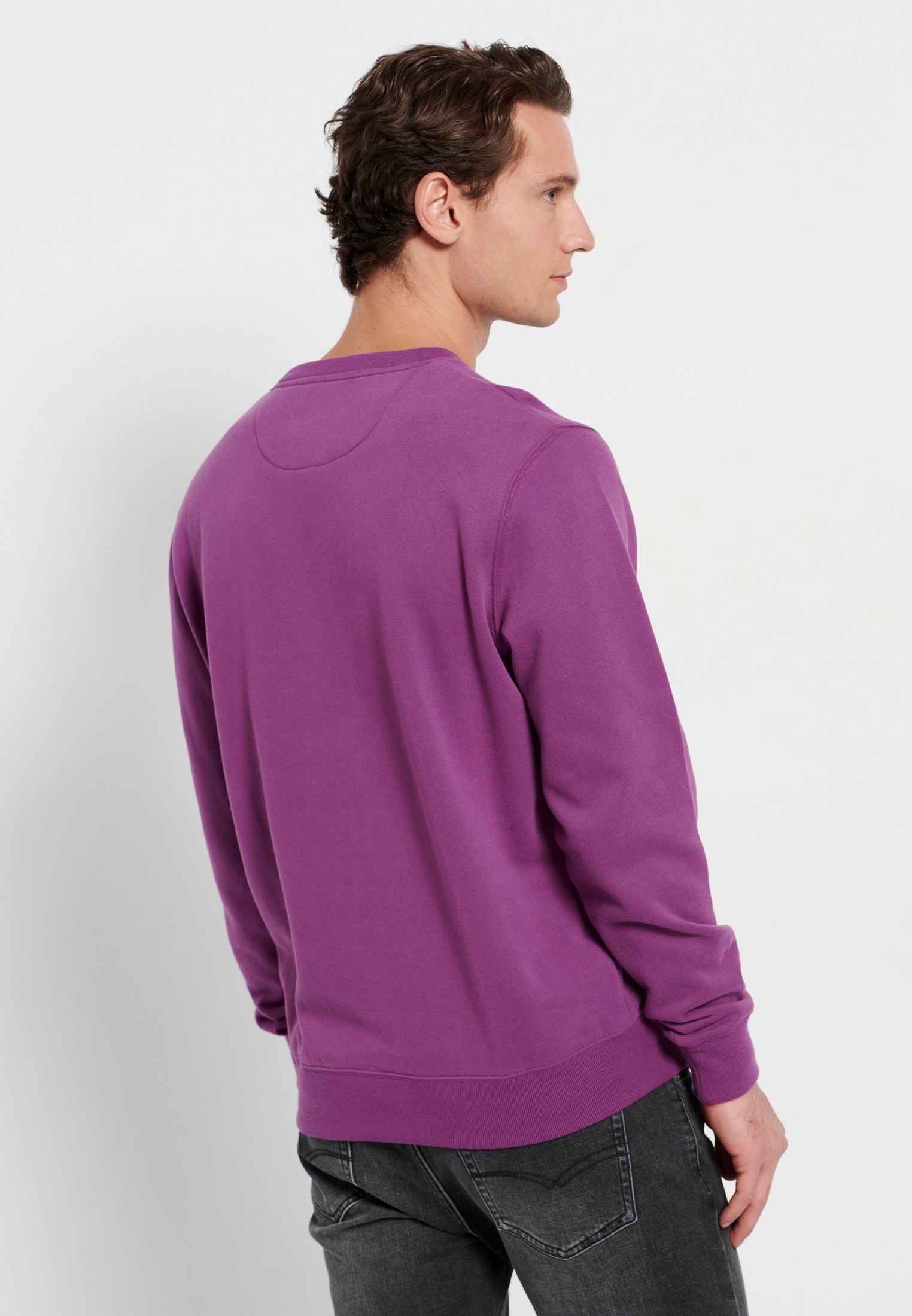 Men's Hoodies & Sweatshirts Funky Buddha Purple