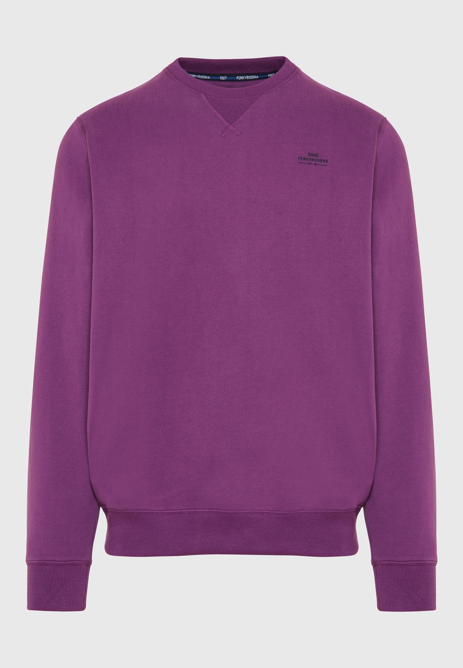 Men's Hoodies & Sweatshirts Funky Buddha Purple
