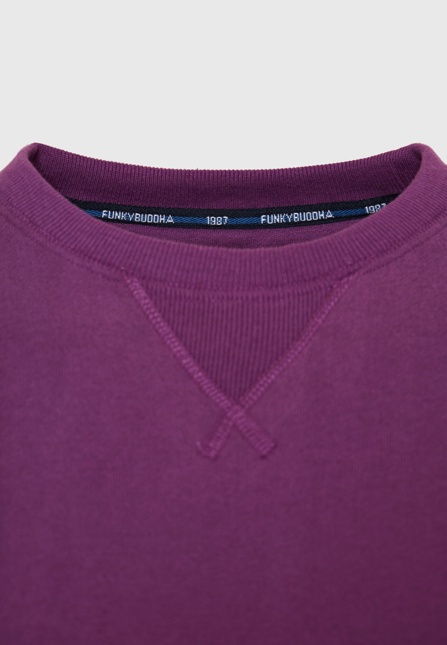 Men's Hoodies & Sweatshirts Funky Buddha Purple