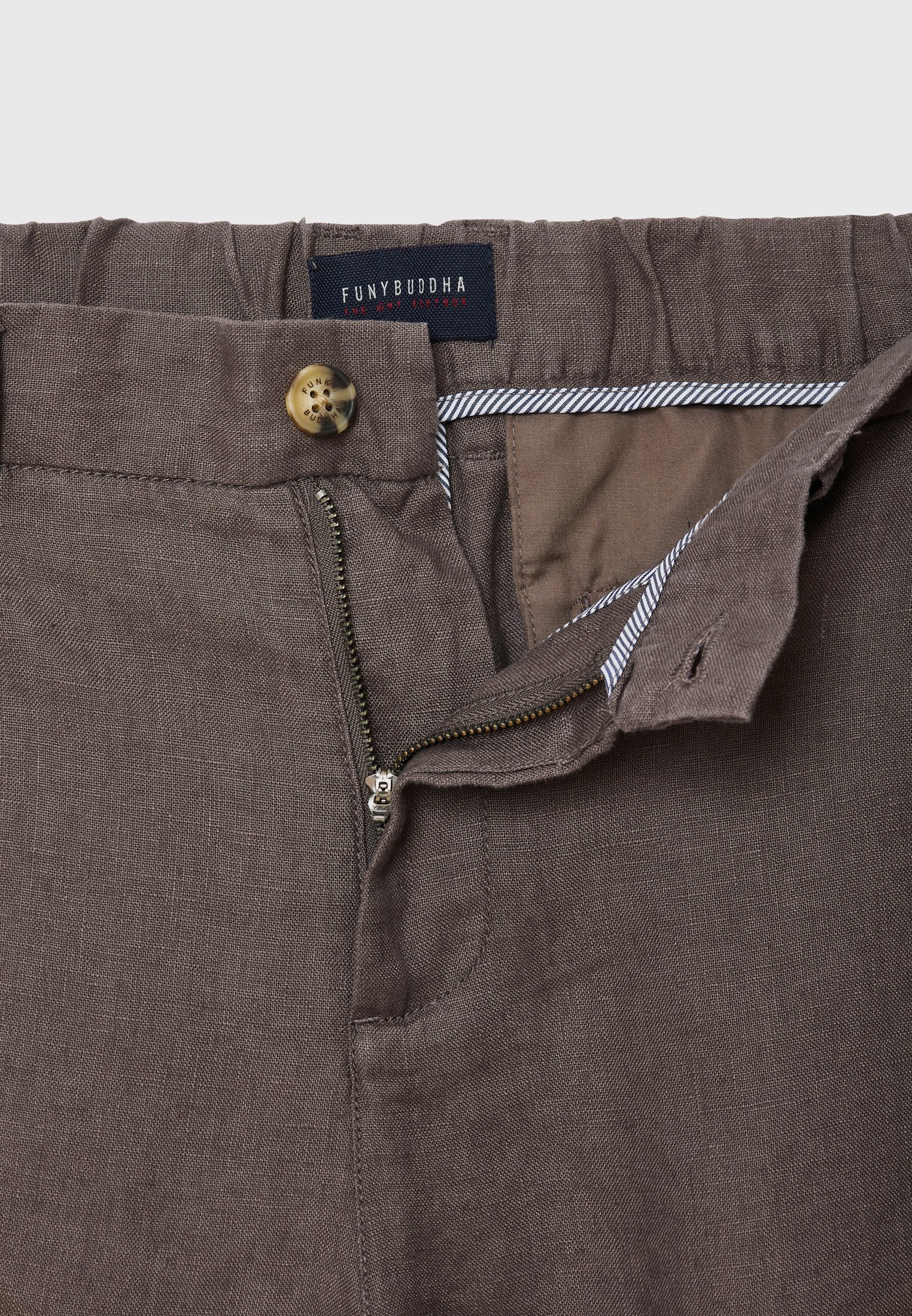 Men's Trousers Funky Buddha Brown