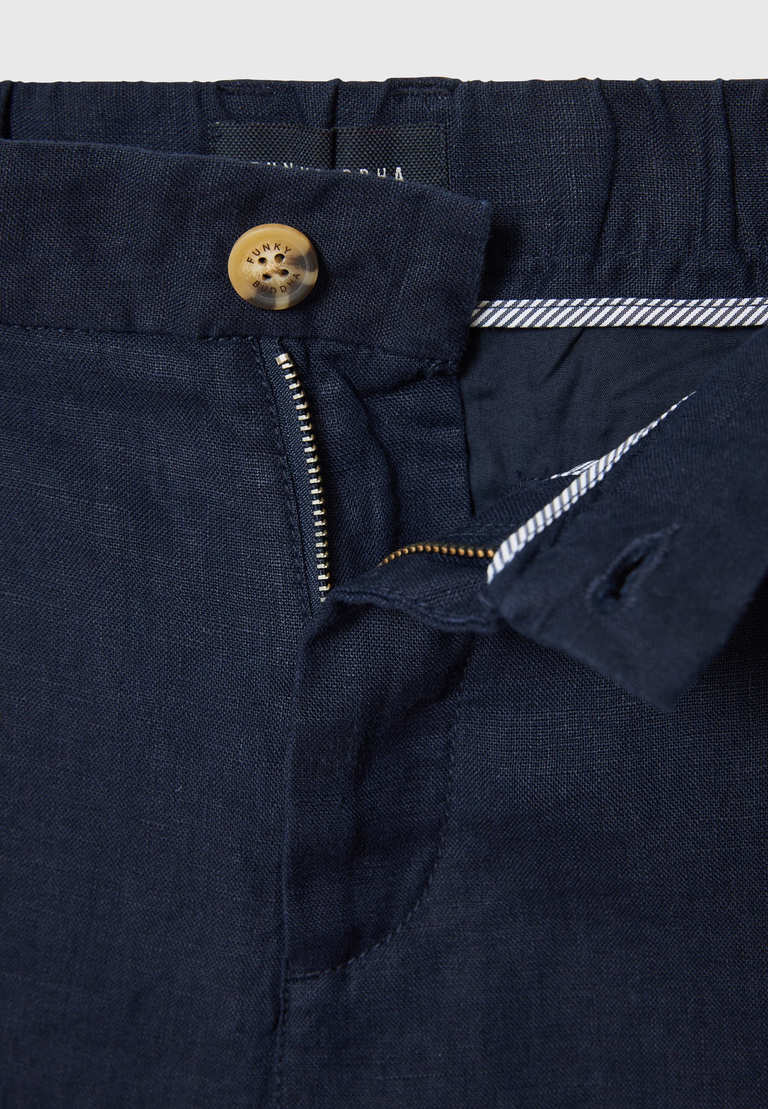 Men's Trousers Funky Buddha Navy