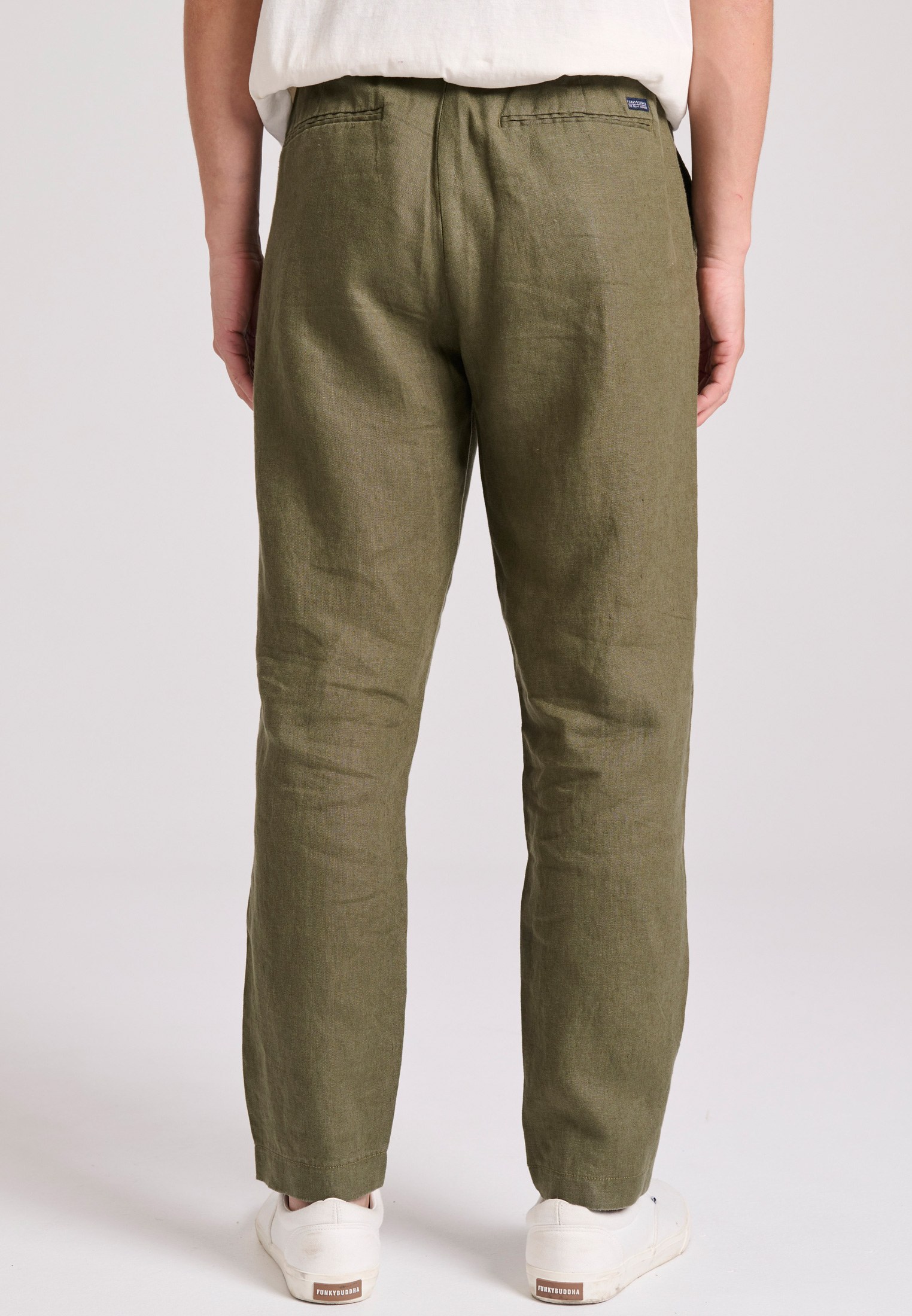 Men's Trousers Funky Buddha Khaki