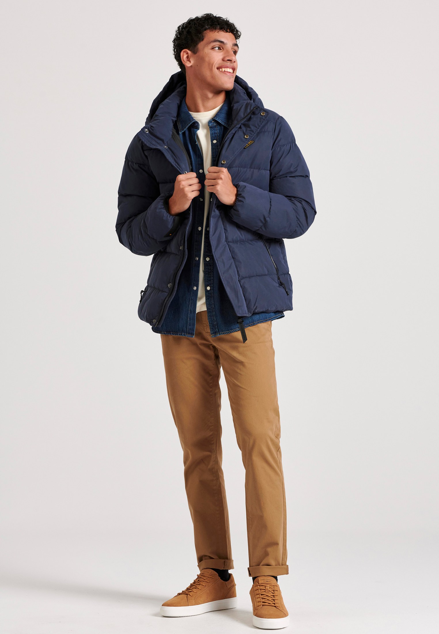 Men's Trousers Funky Buddha Beige