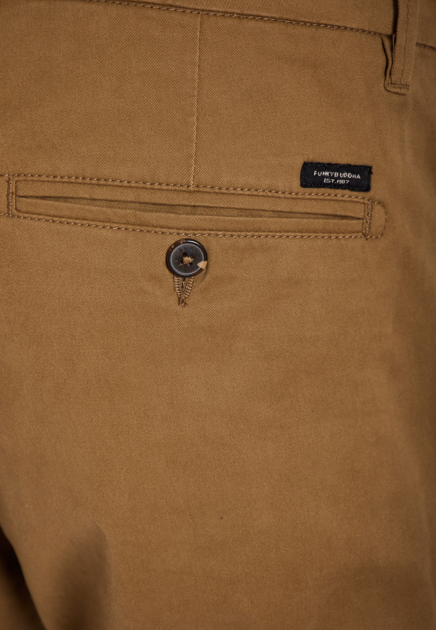 Men's Trousers Funky Buddha Beige