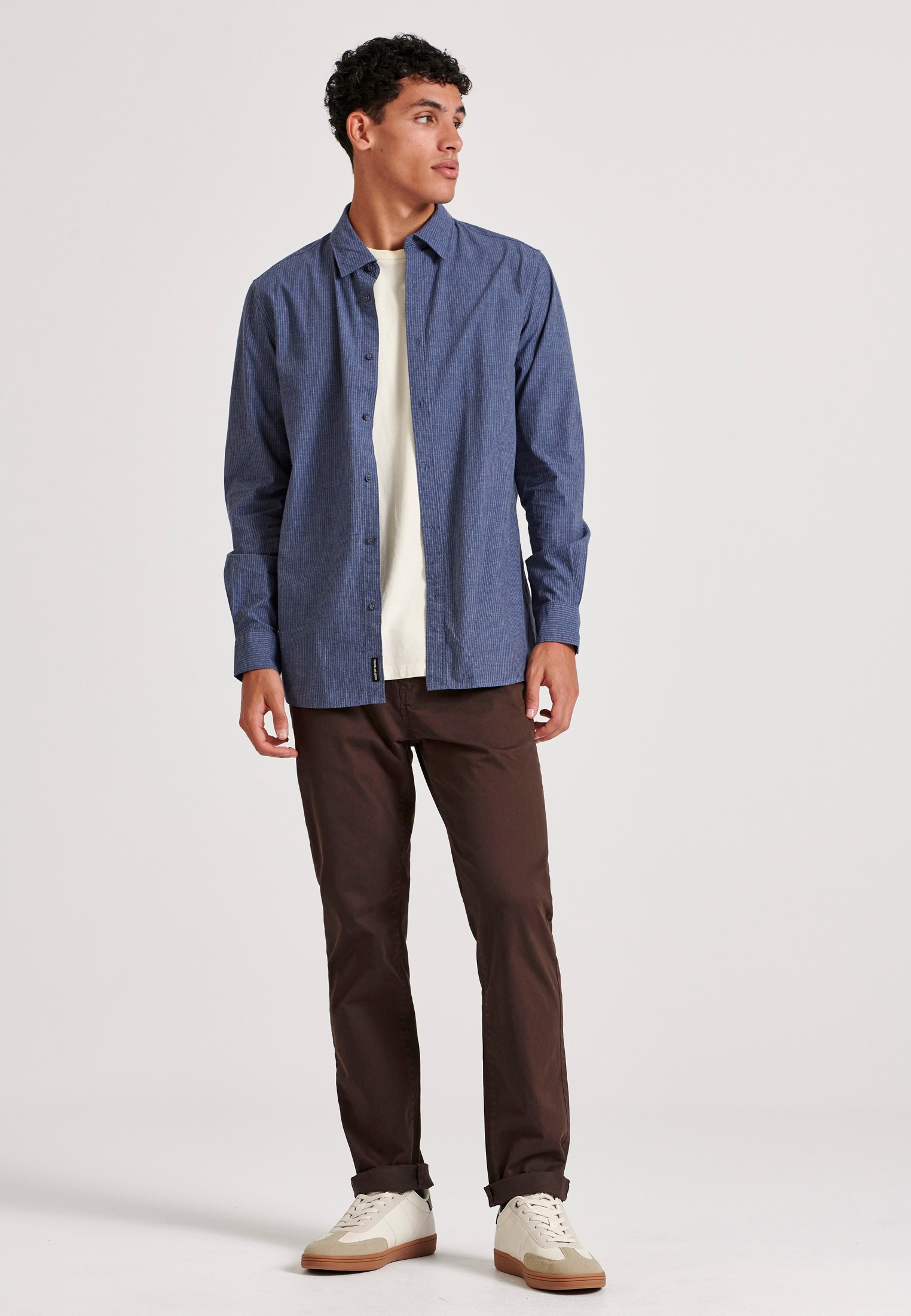 Men's Trousers Funky Buddha Brown