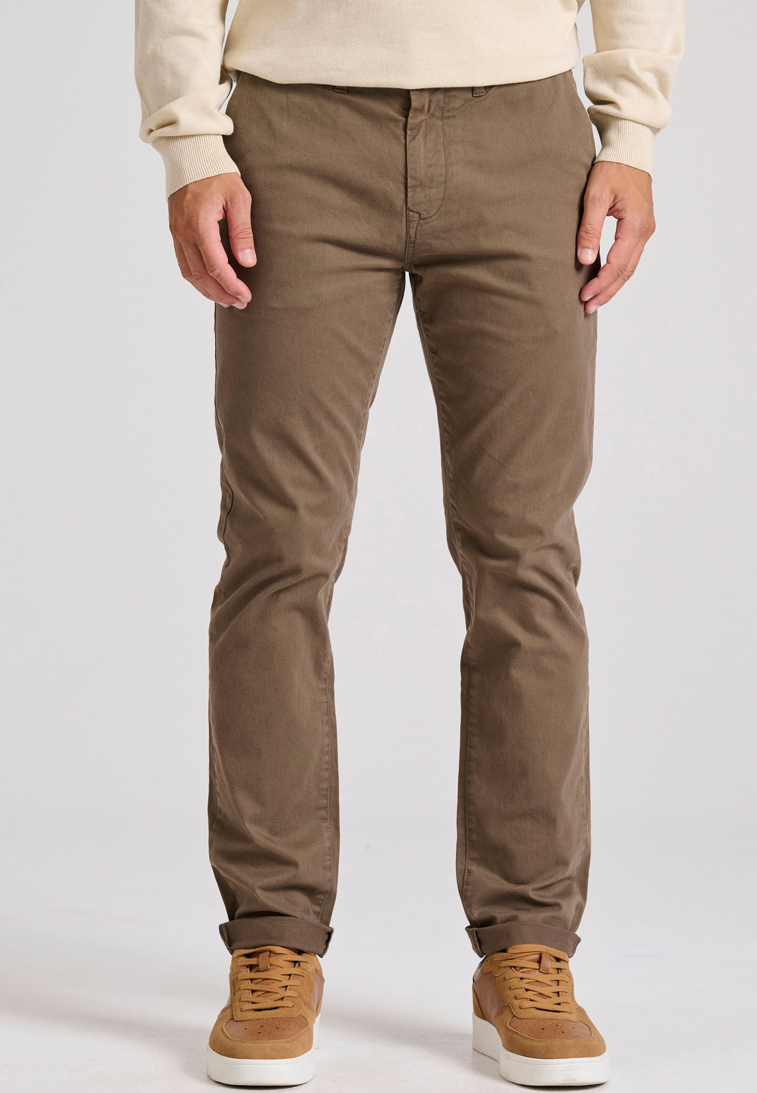 Men's Trousers Funky Buddha Brown