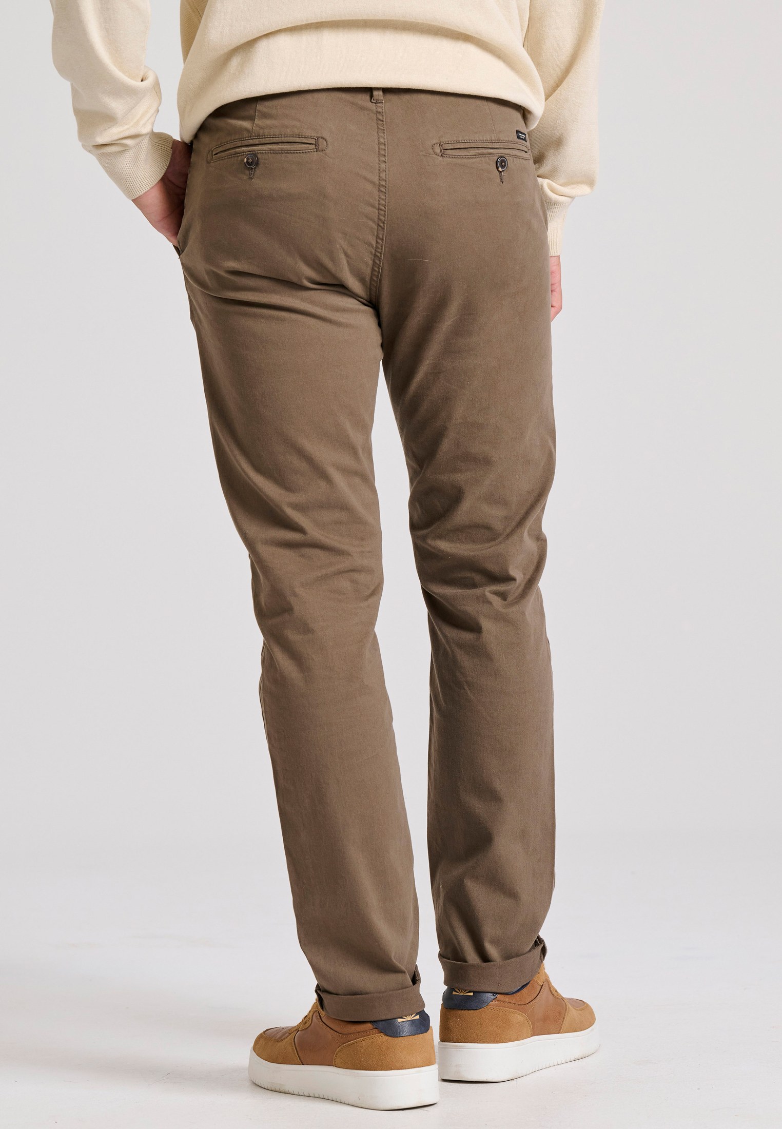 Men's Trousers Funky Buddha Brown