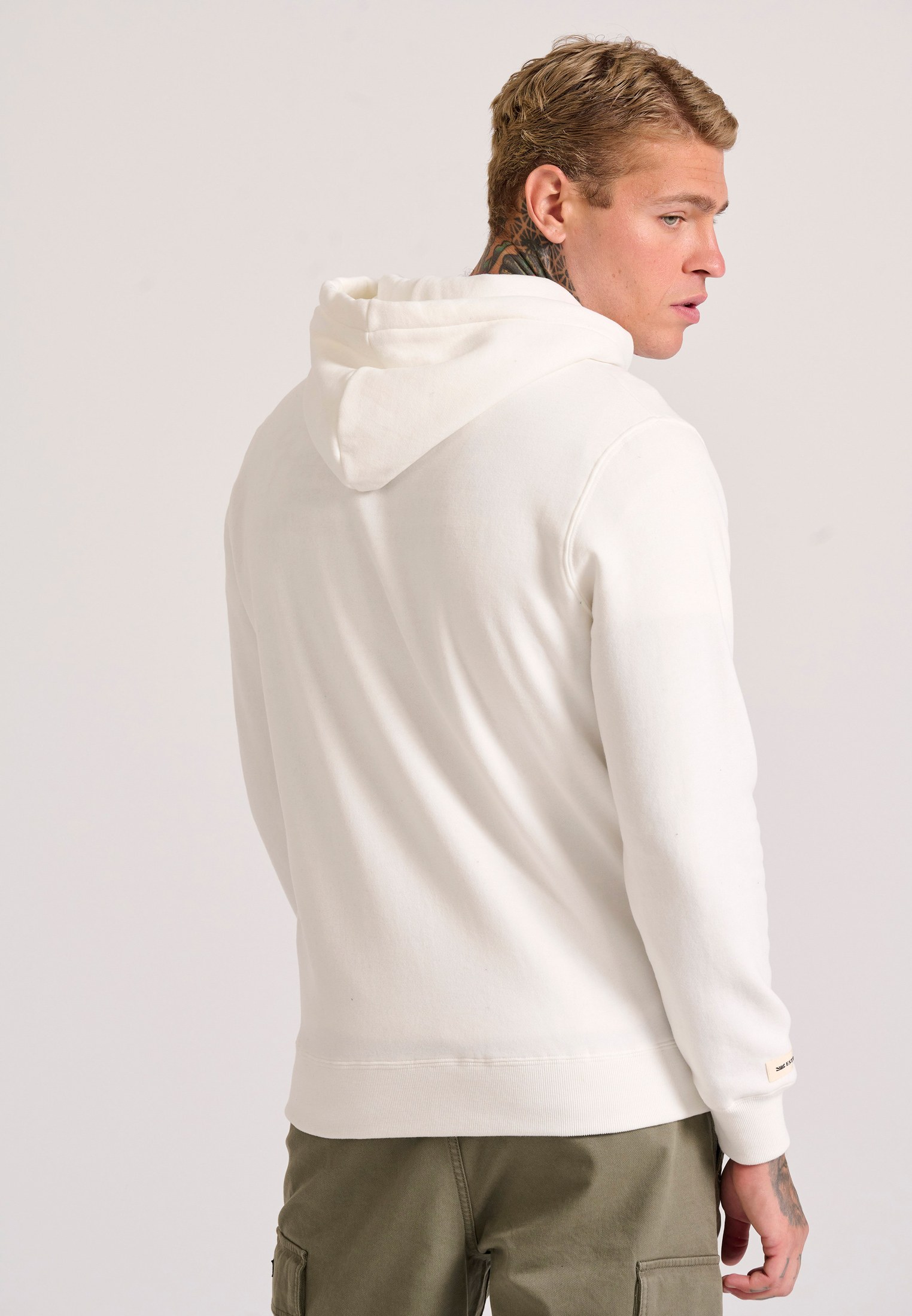 Men's Hoodies & Sweatshirts Funky Buddha White