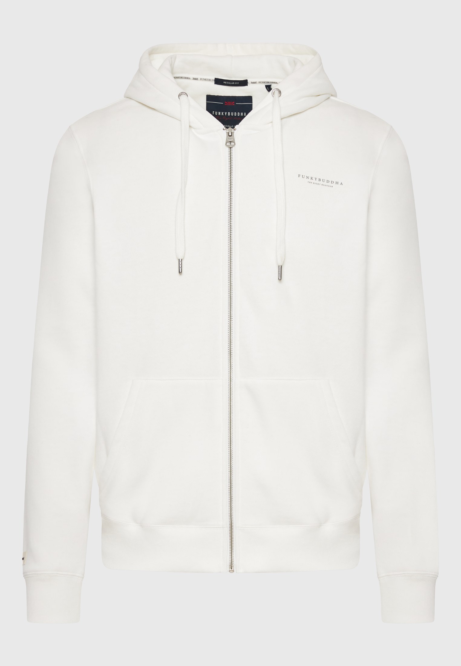 Men's Hoodies & Sweatshirts Funky Buddha White