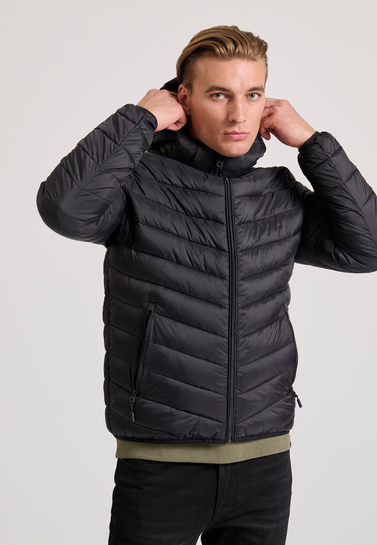 Men's Jackets Funky Buddha Black