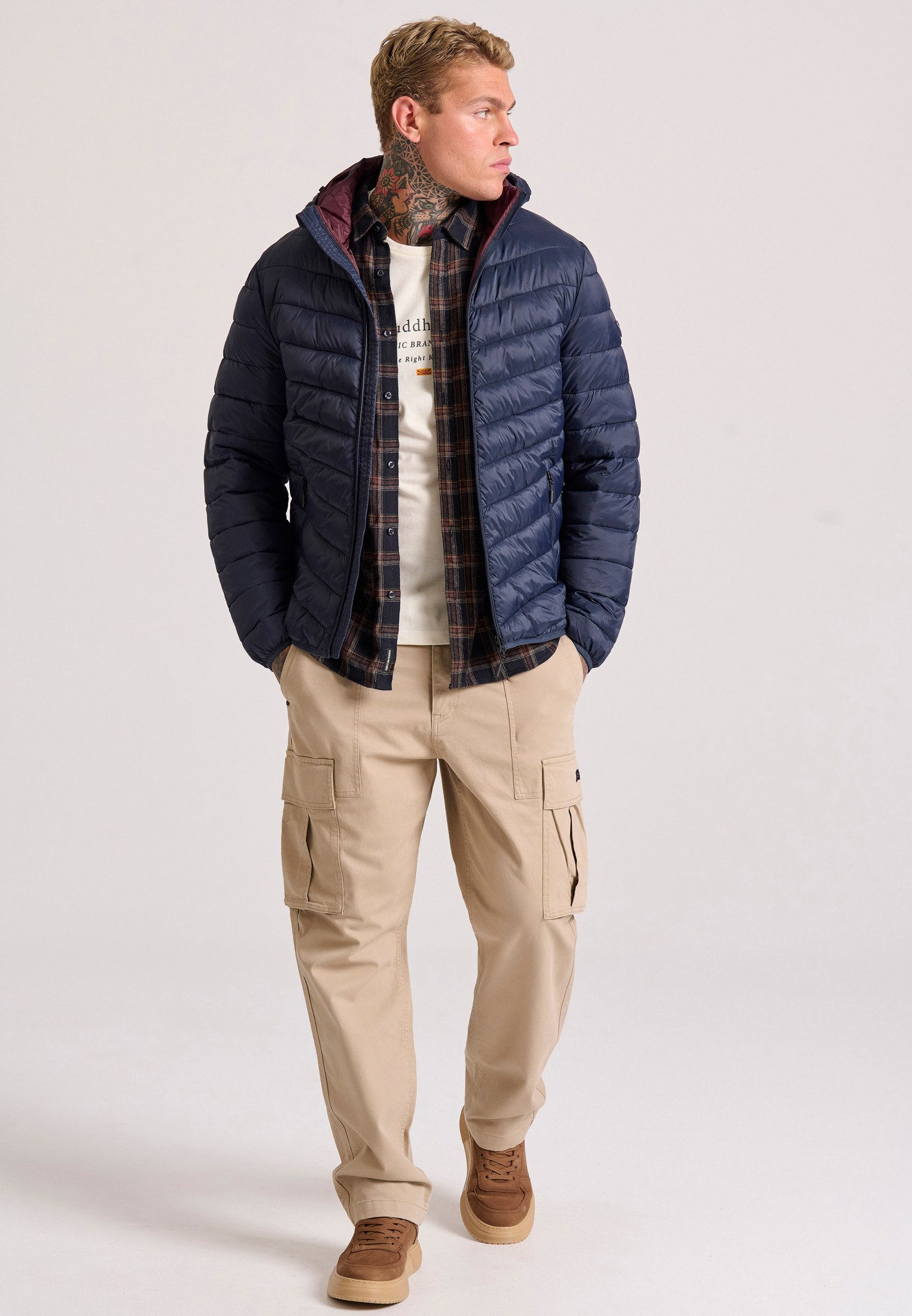 Men's Jackets Funky Buddha Navy