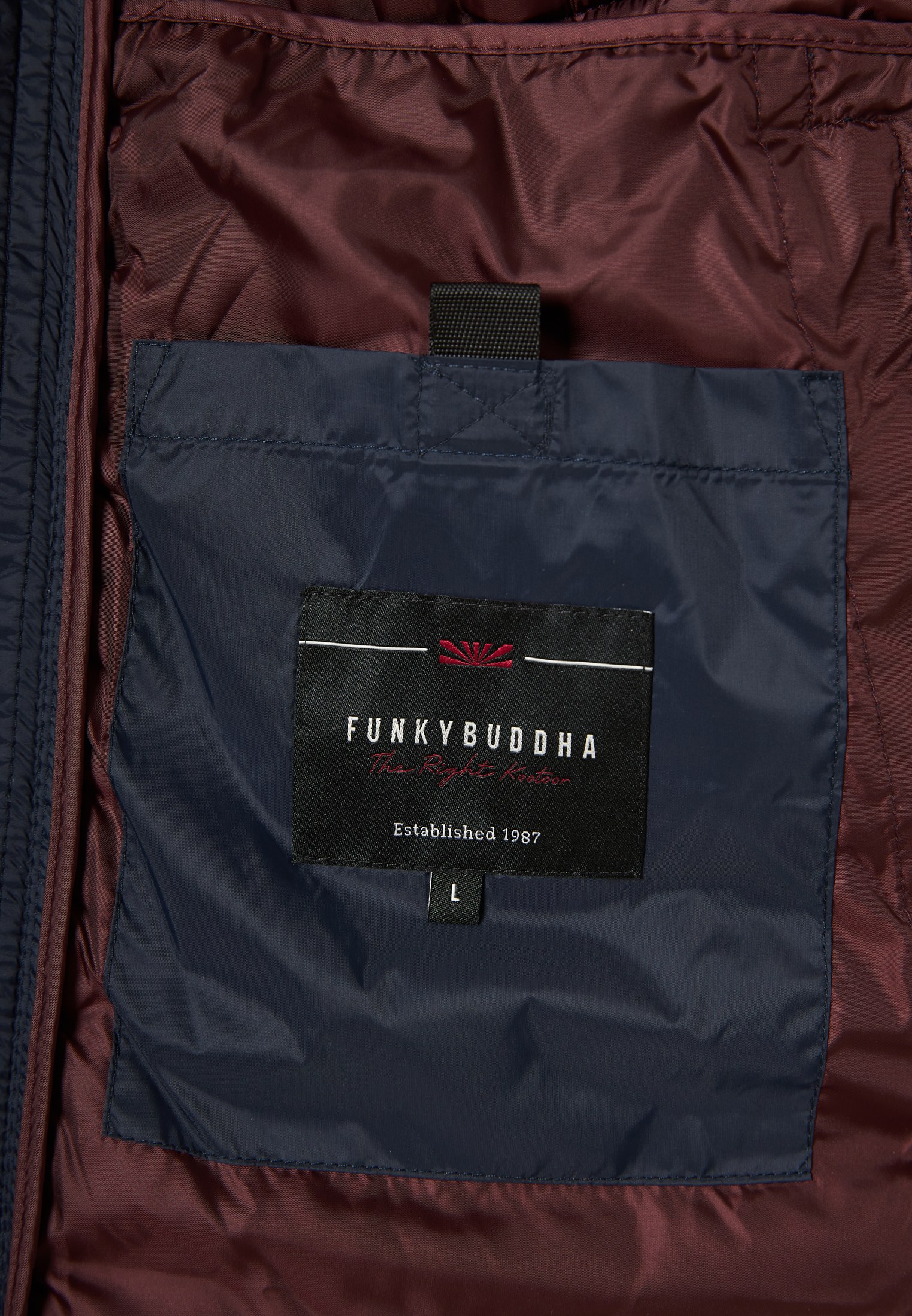 Men's Jackets Funky Buddha Navy