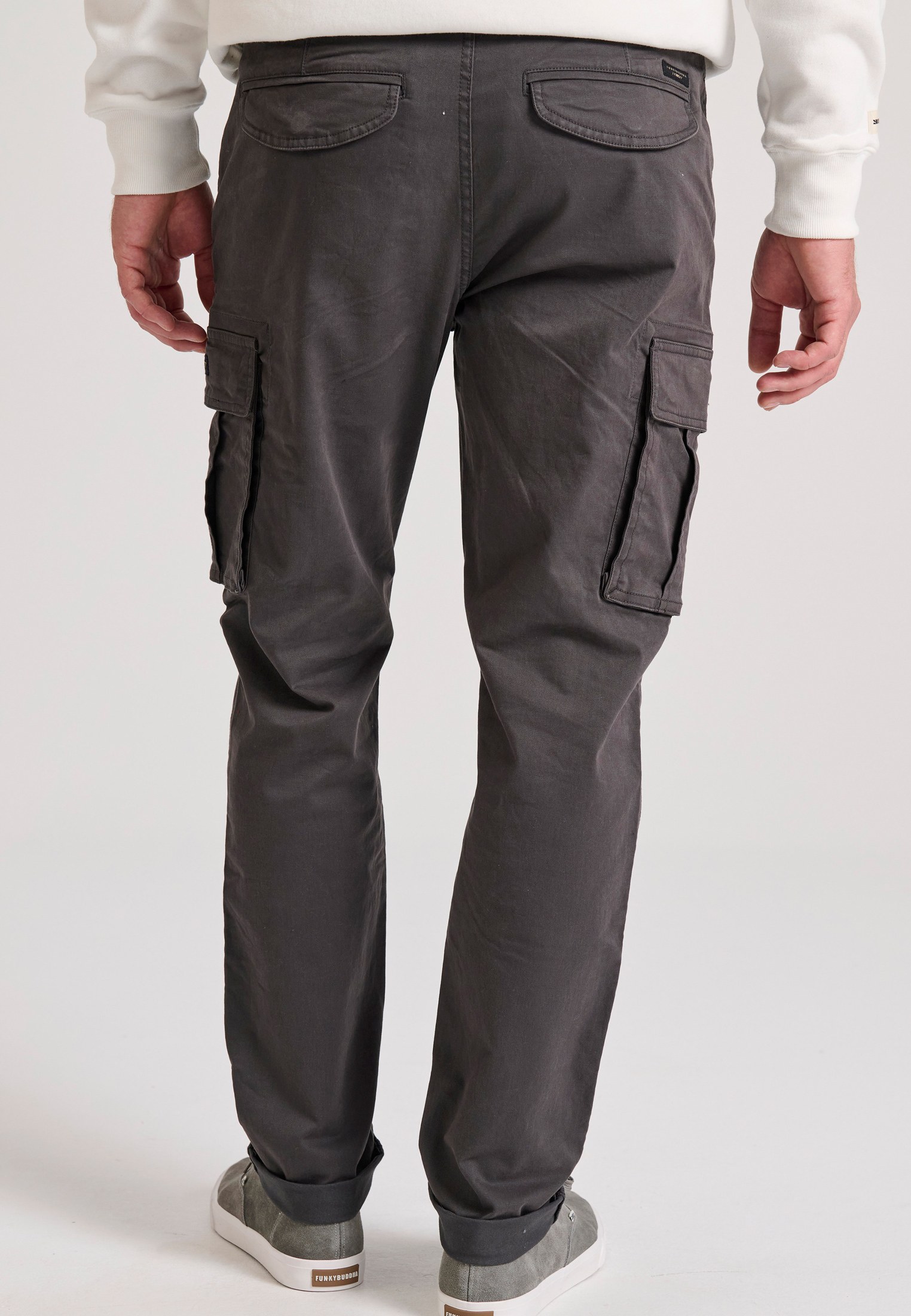 Men's Trousers Funky Buddha Gray