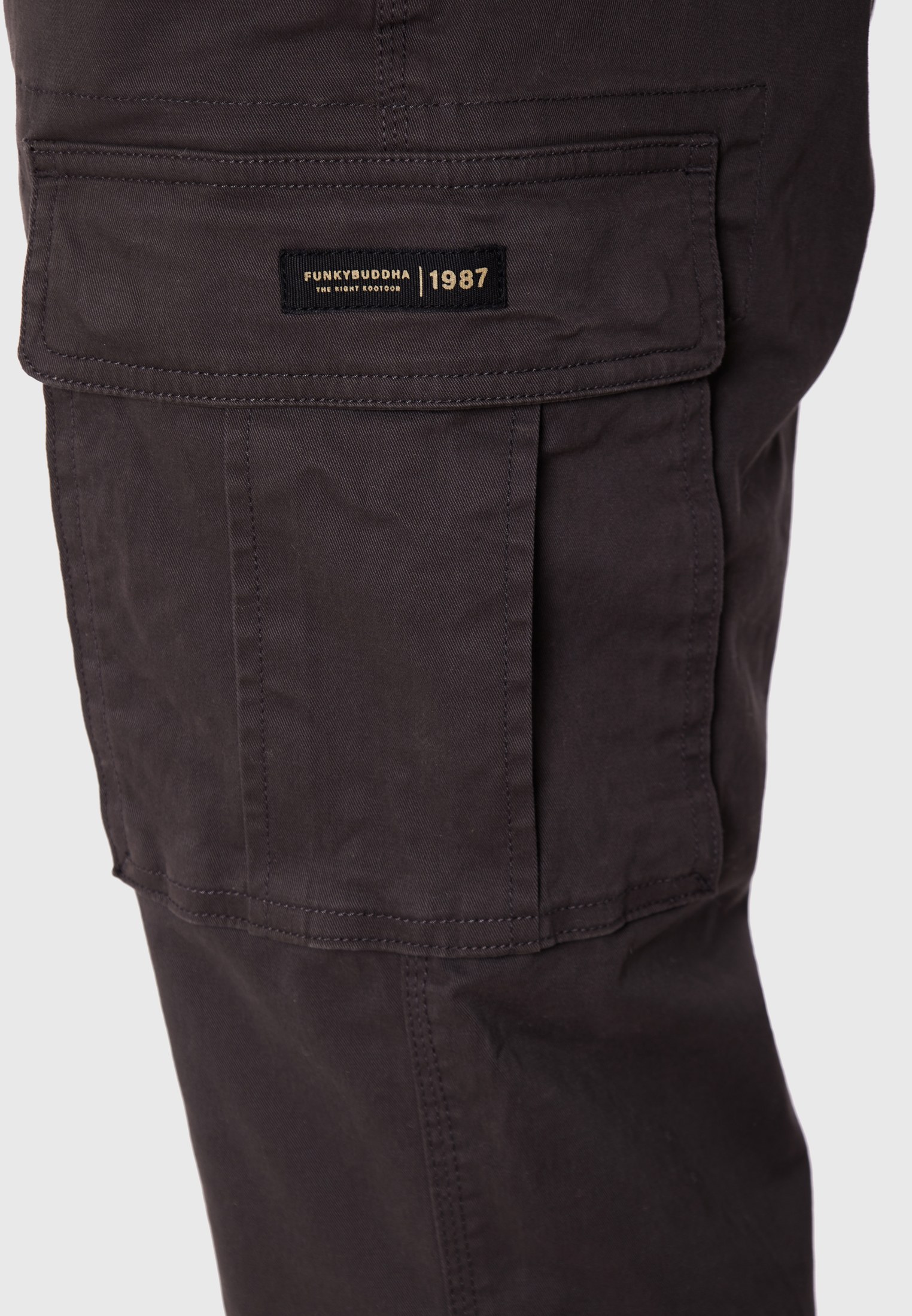 Men's Trousers Funky Buddha Gray