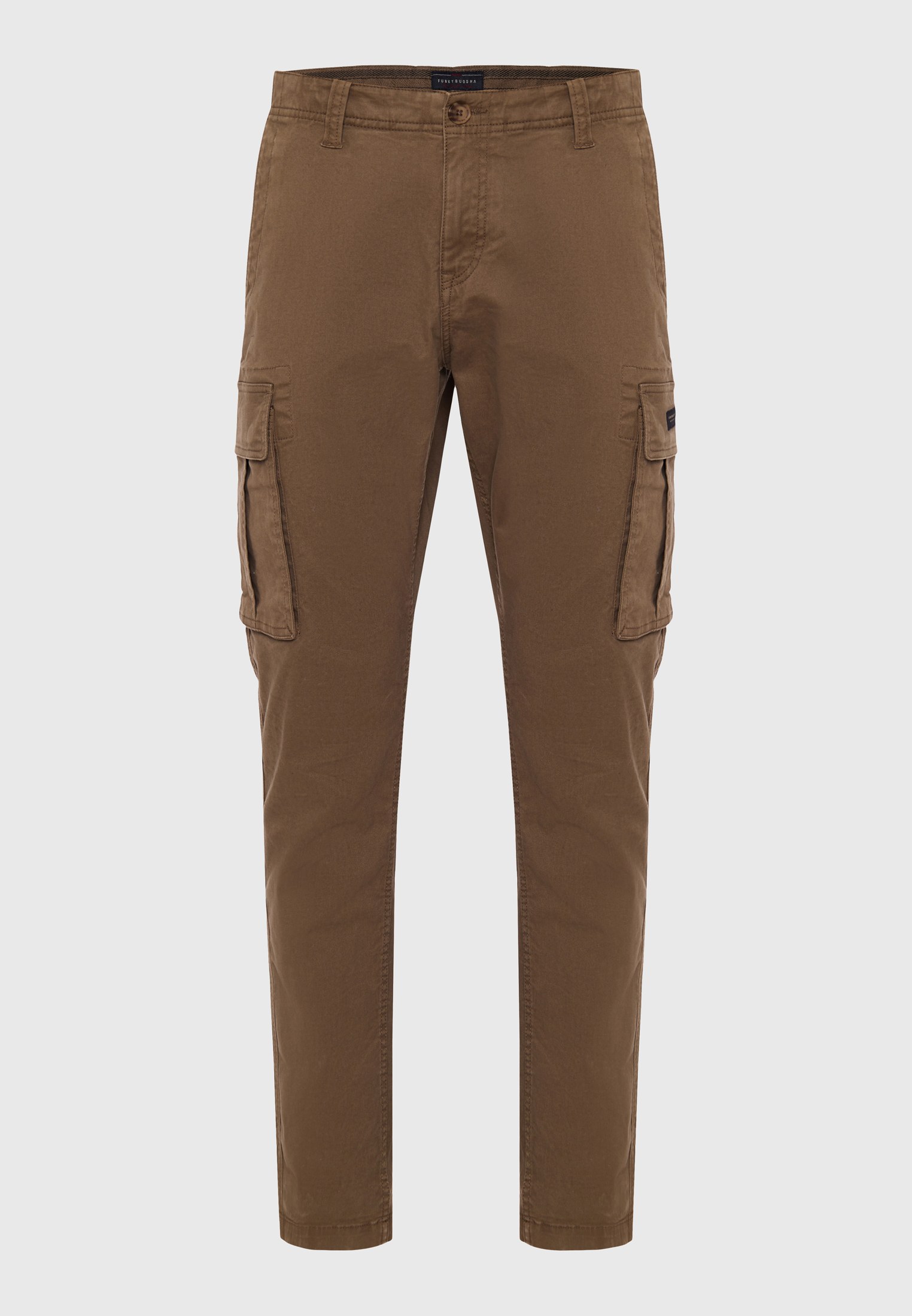 Men's Trousers Funky Buddha Brown