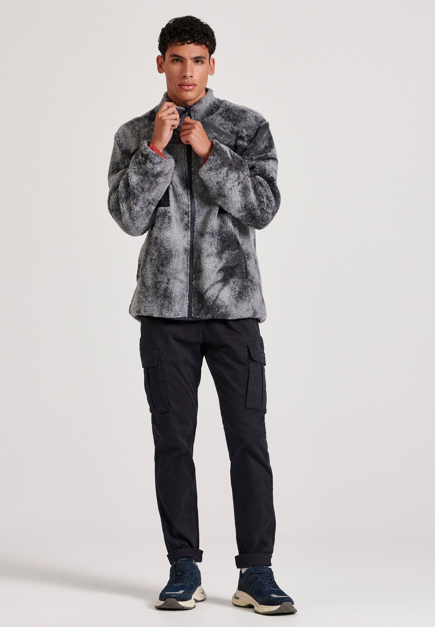 Men's Trousers Funky Buddha Navy