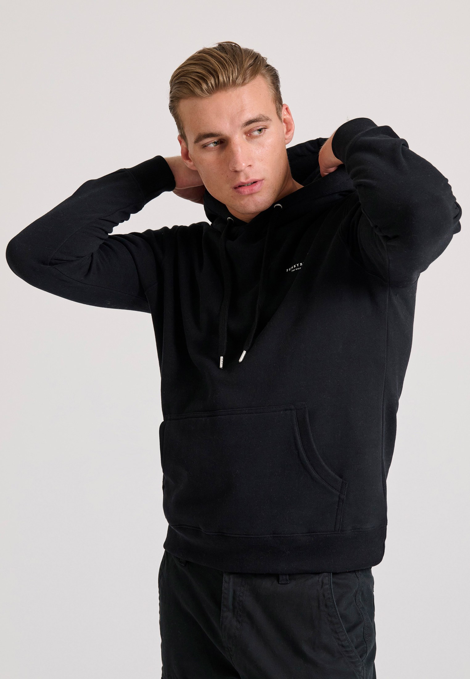 Men's Hoodies & Sweatshirts Funky Buddha Black
