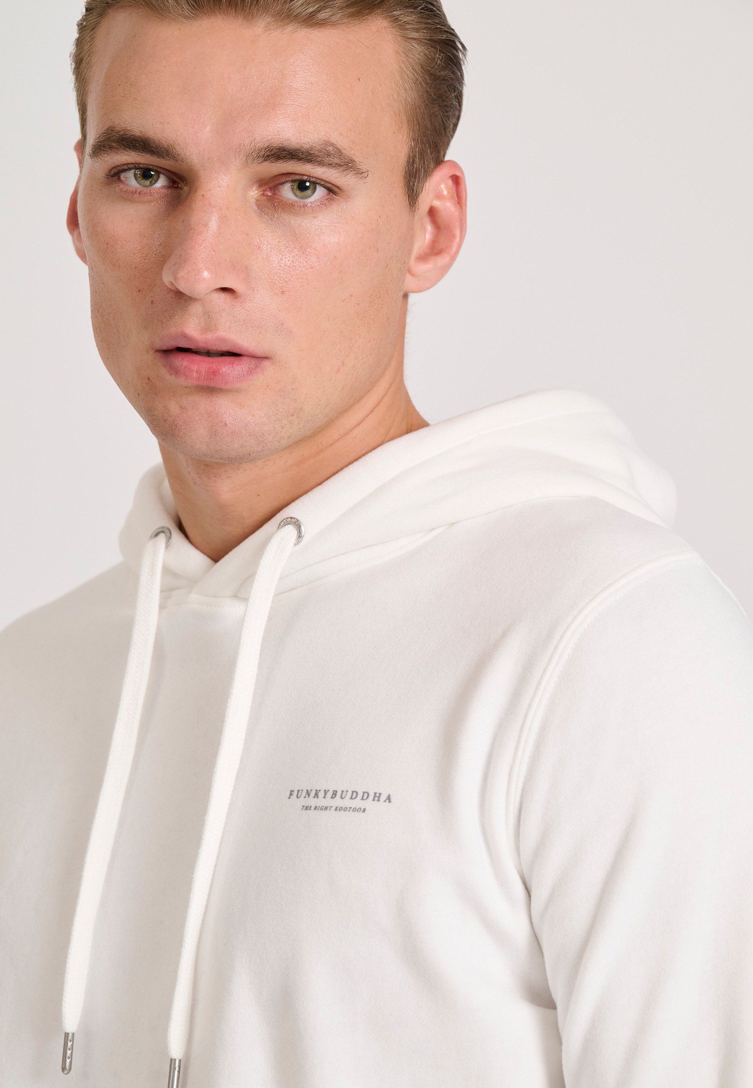 Men's Hoodies & Sweatshirts Funky Buddha White