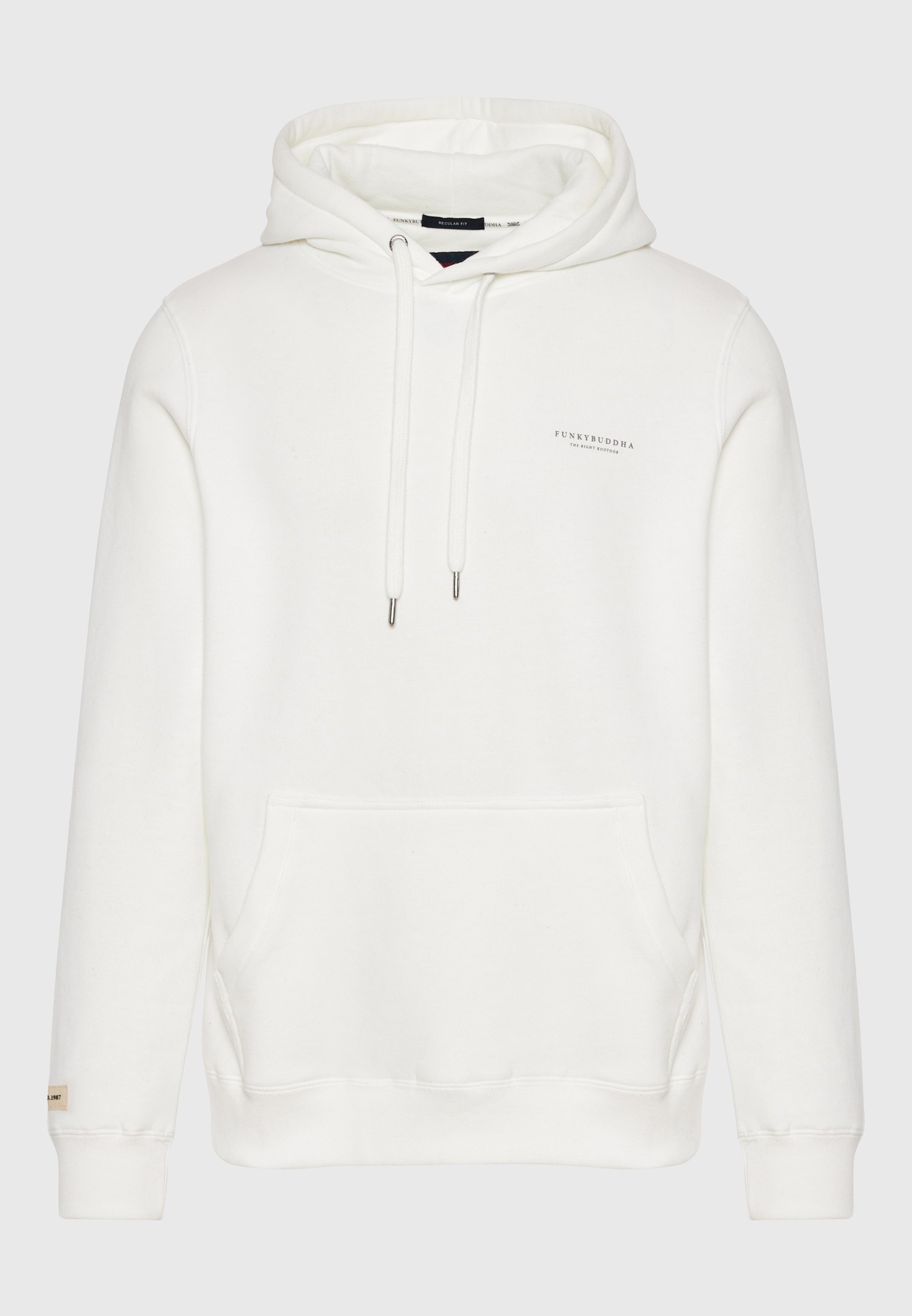 Men's Hoodies & Sweatshirts Funky Buddha White