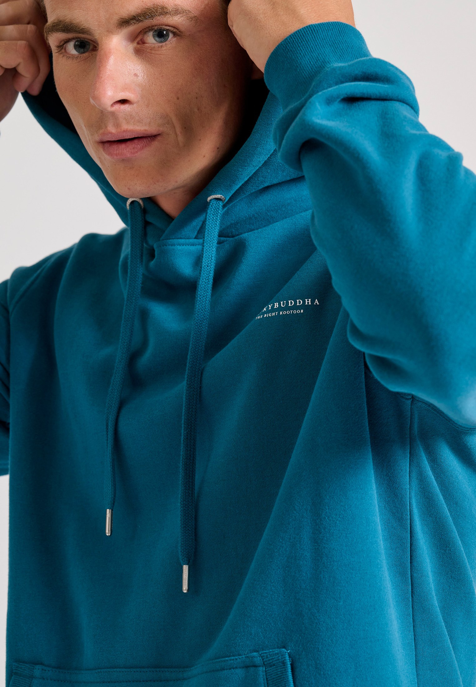 Men's Hoodies & Sweatshirts Funky Buddha Blue