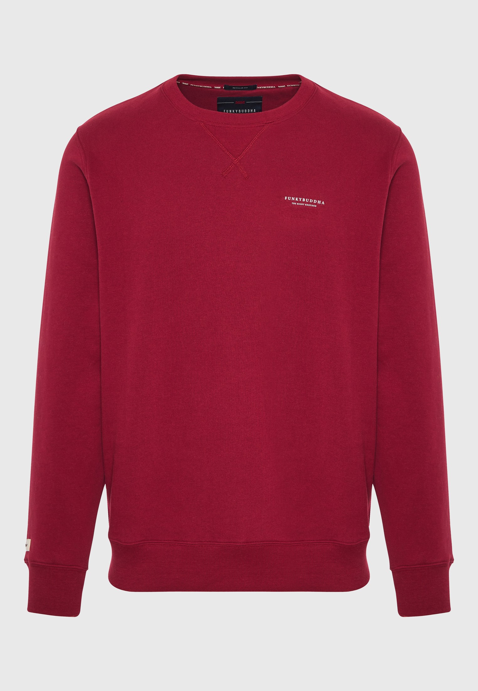 Men's Hoodies & Sweatshirts Funky Buddha Bordeaux