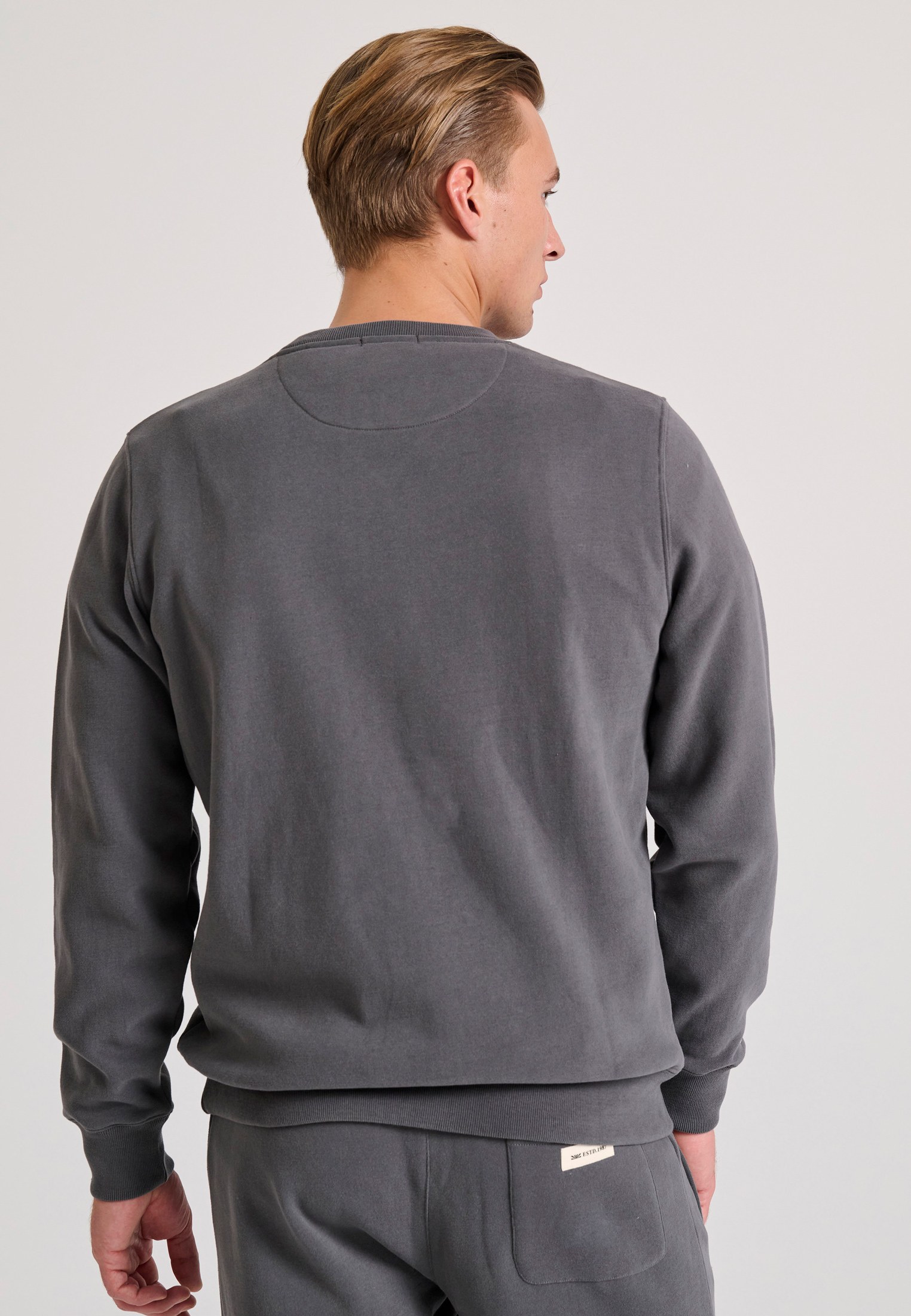 Ανδρικό φούτερ με τυπωμένο logo - The essentials