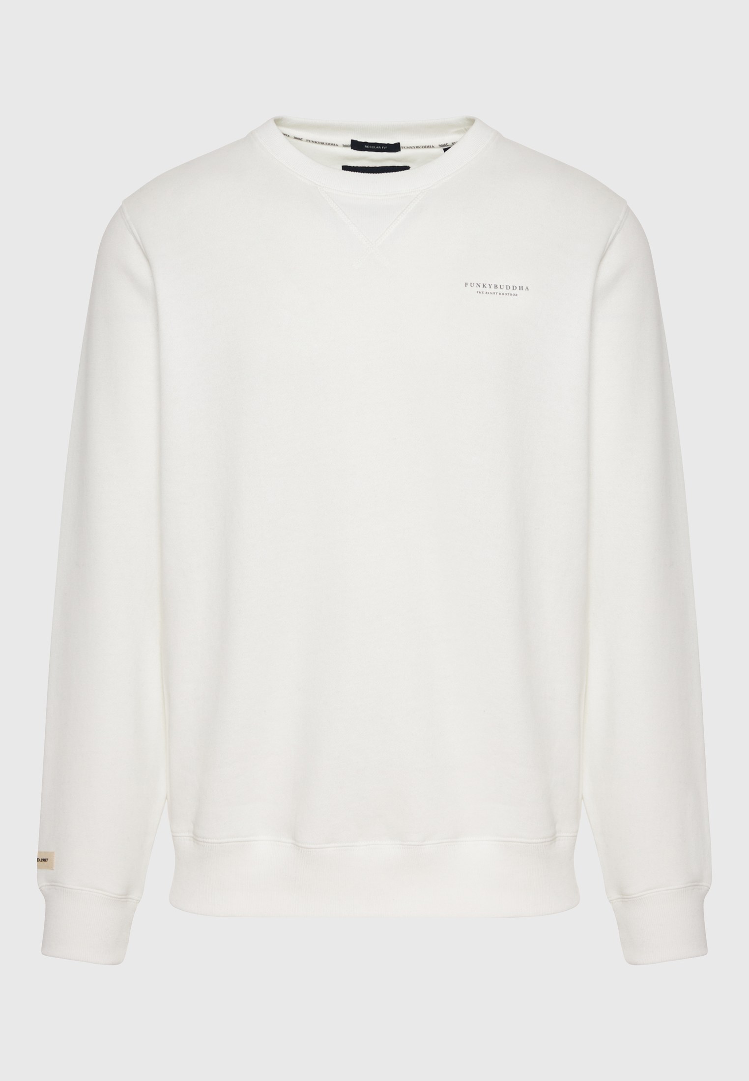 Men's Hoodies & Sweatshirts Funky Buddha White