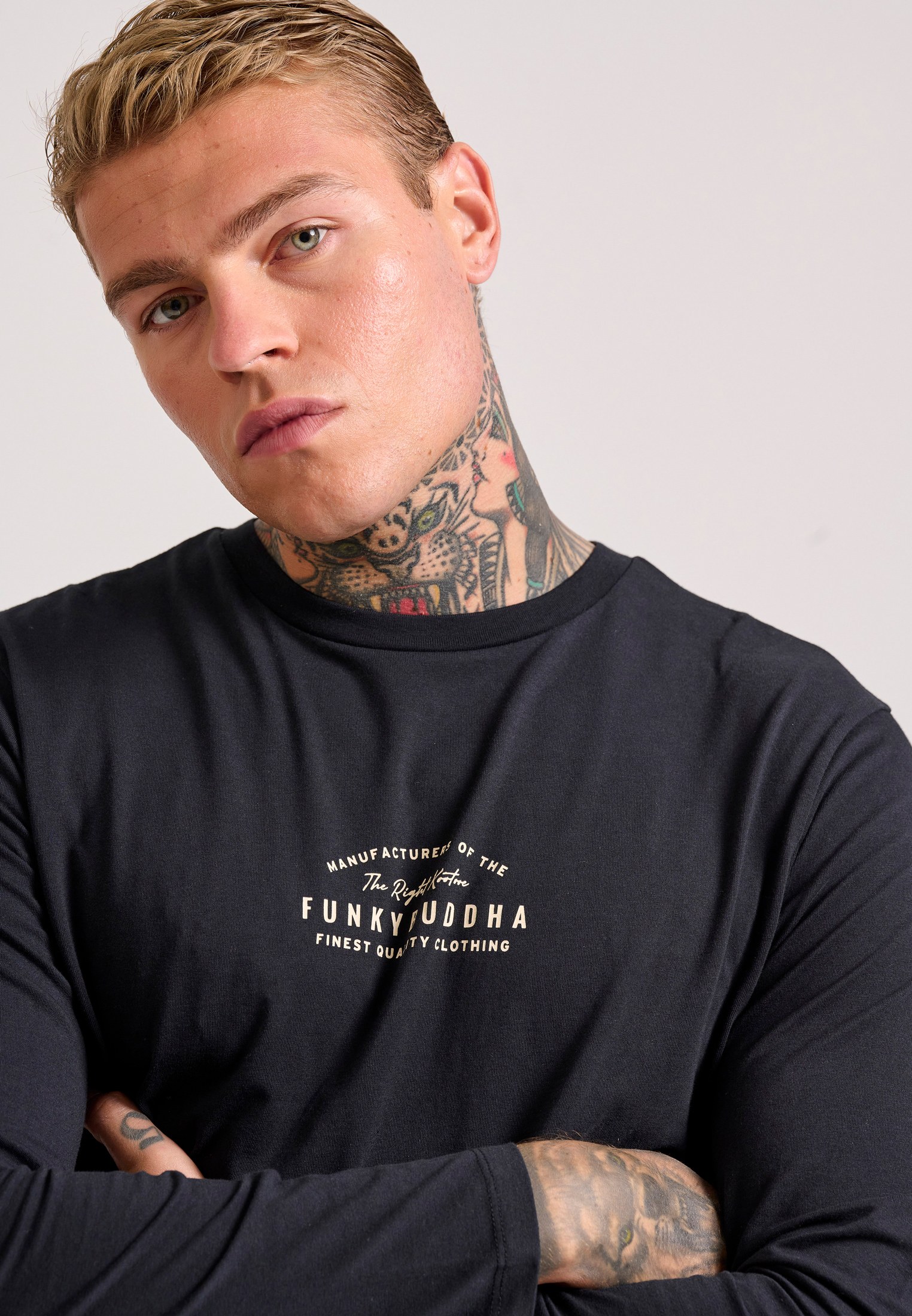 Men's T-Shirts Funky Buddha Black