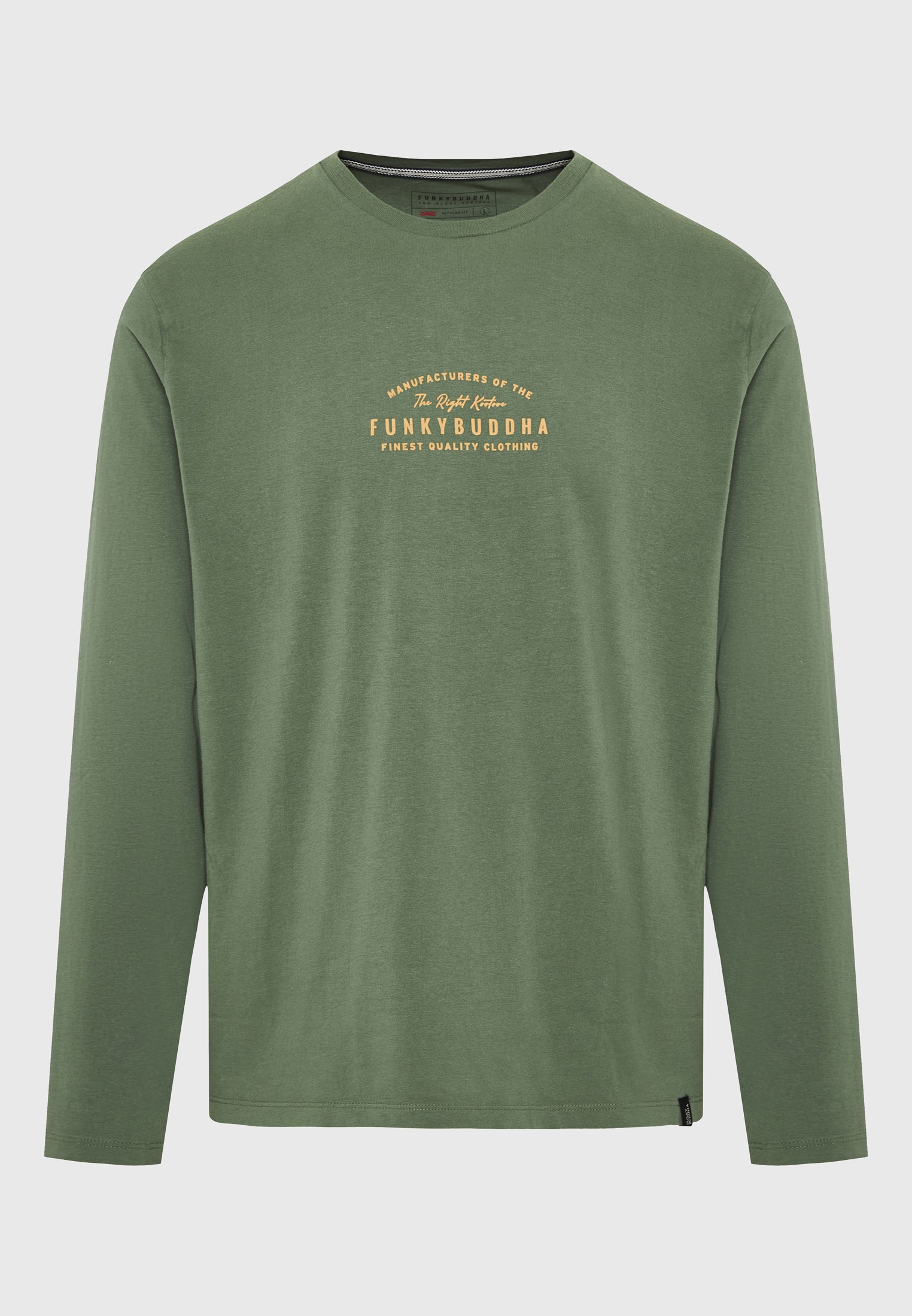 Men's T-Shirts Funky Buddha Green