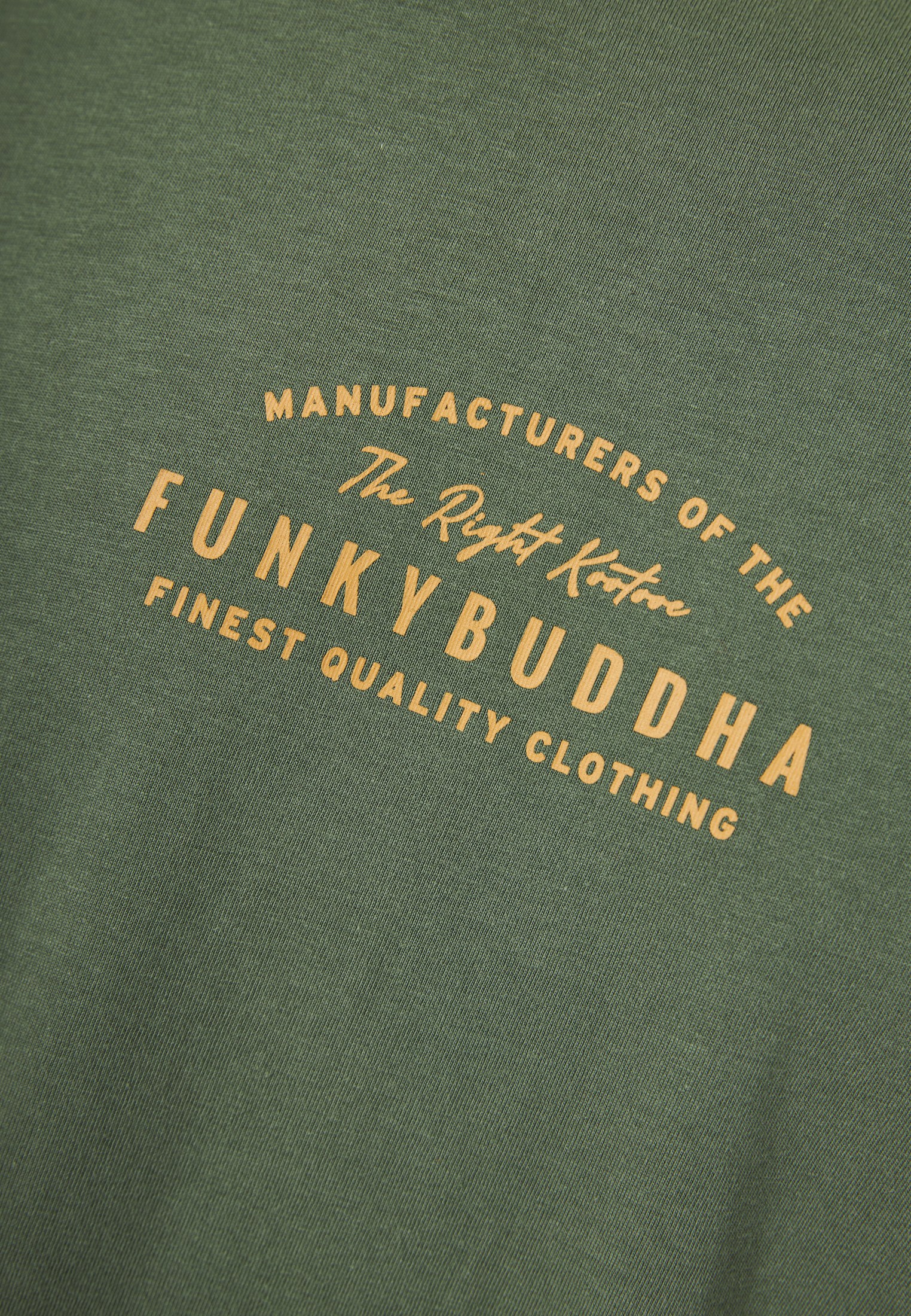 Men's T-Shirts Funky Buddha Green