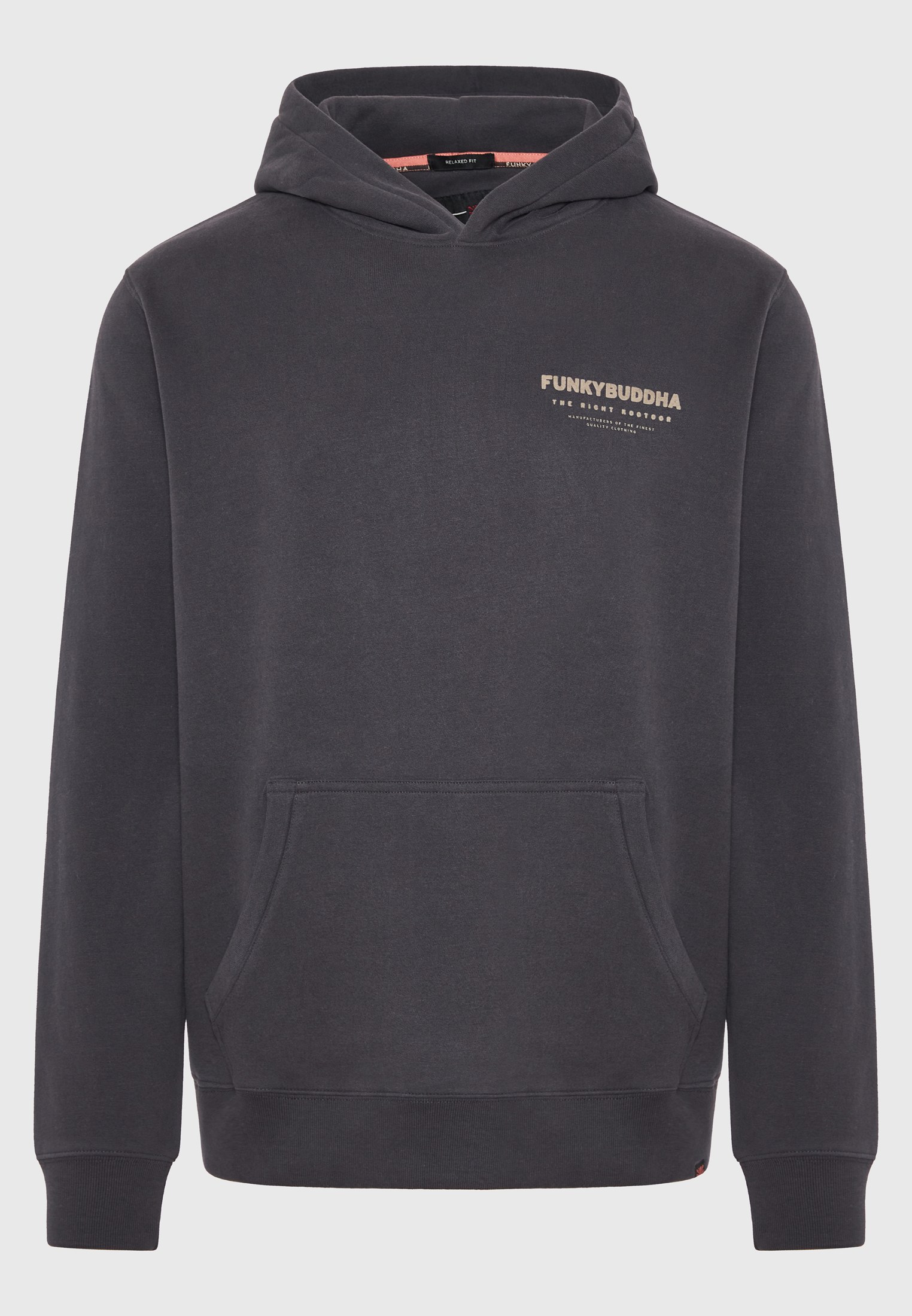 Men's Hoodies & Sweatshirts Funky Buddha Gray