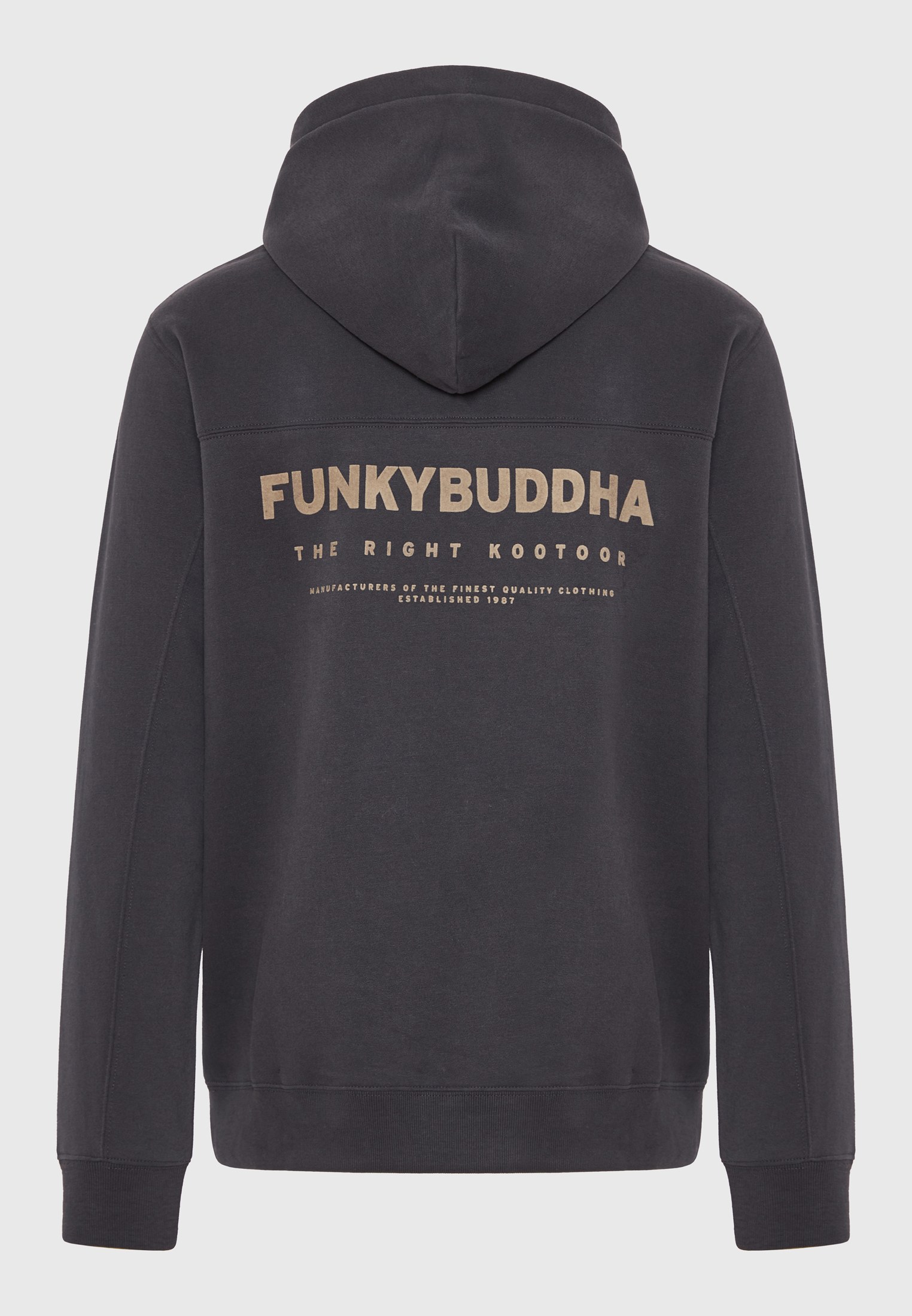 Men's Hoodies & Sweatshirts Funky Buddha Gray