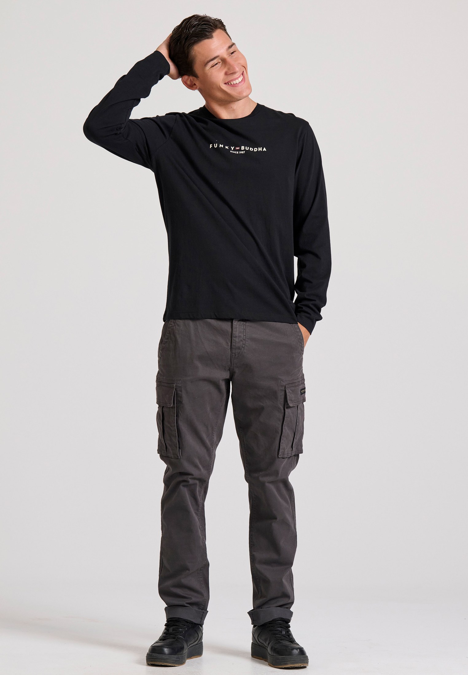 Men's T-Shirts Funky Buddha Black