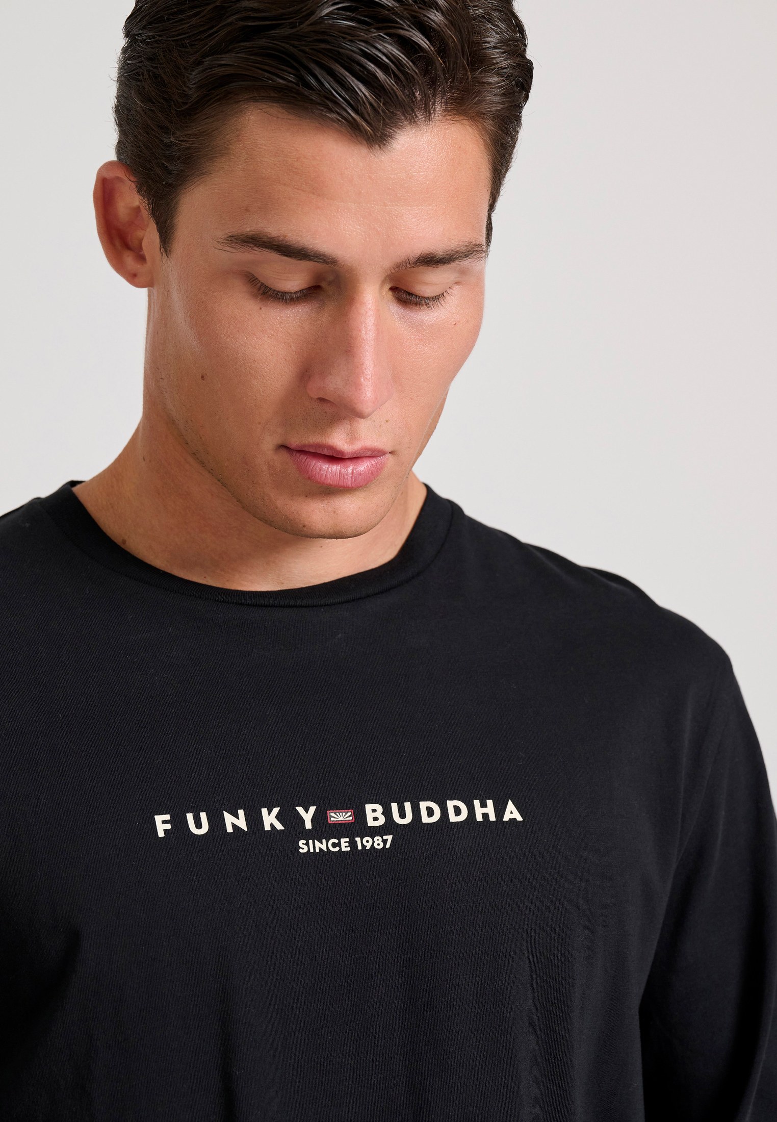 Men's T-Shirts Funky Buddha Black