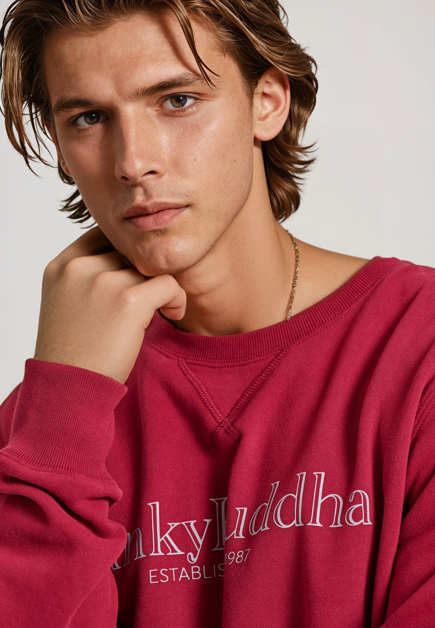 Men's Hoodies & Sweatshirts Funky Buddha Bordeaux