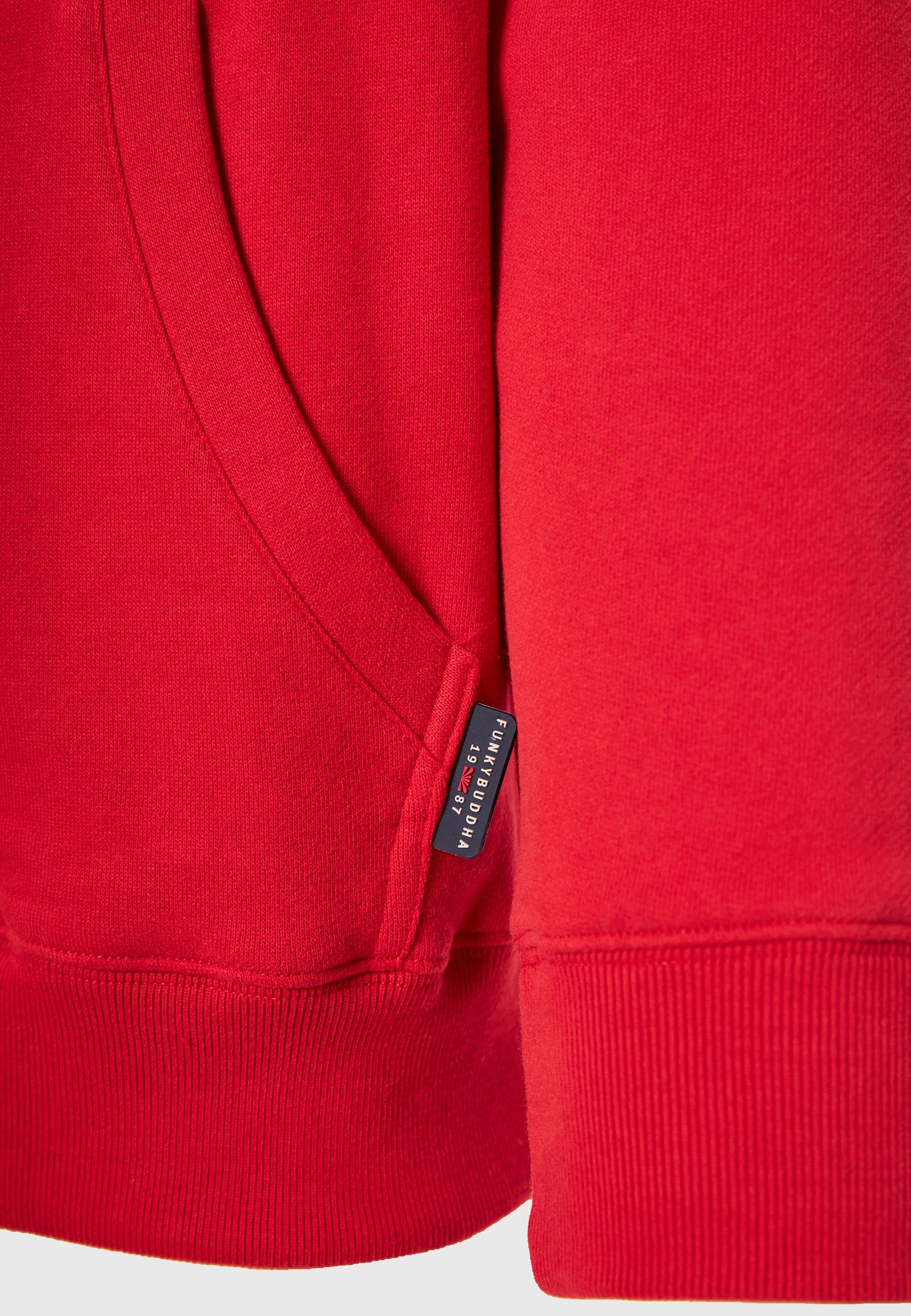 Men's Hoodies & Sweatshirts Funky Buddha Red