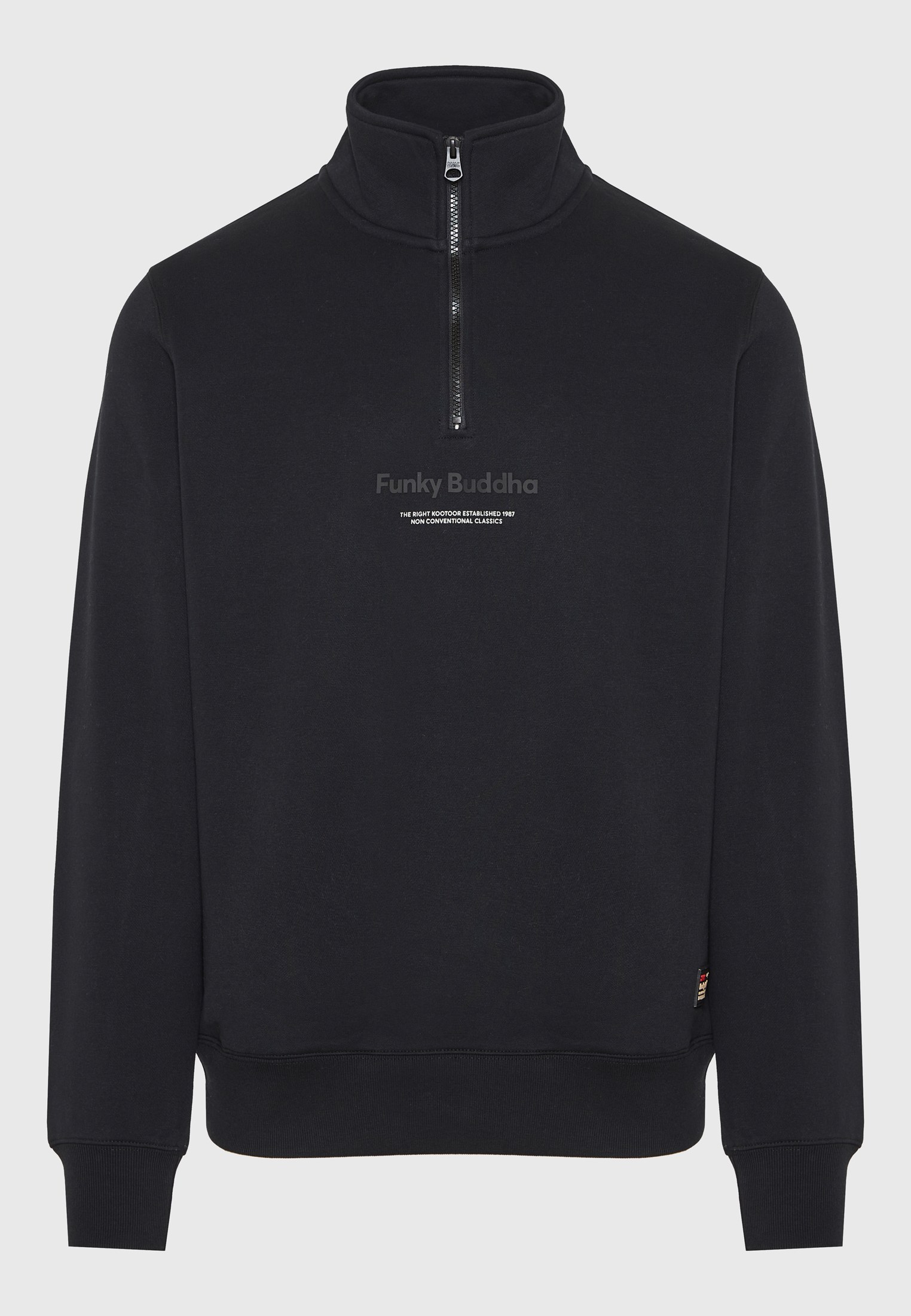 Men's Hoodies & Sweatshirts Funky Buddha Black