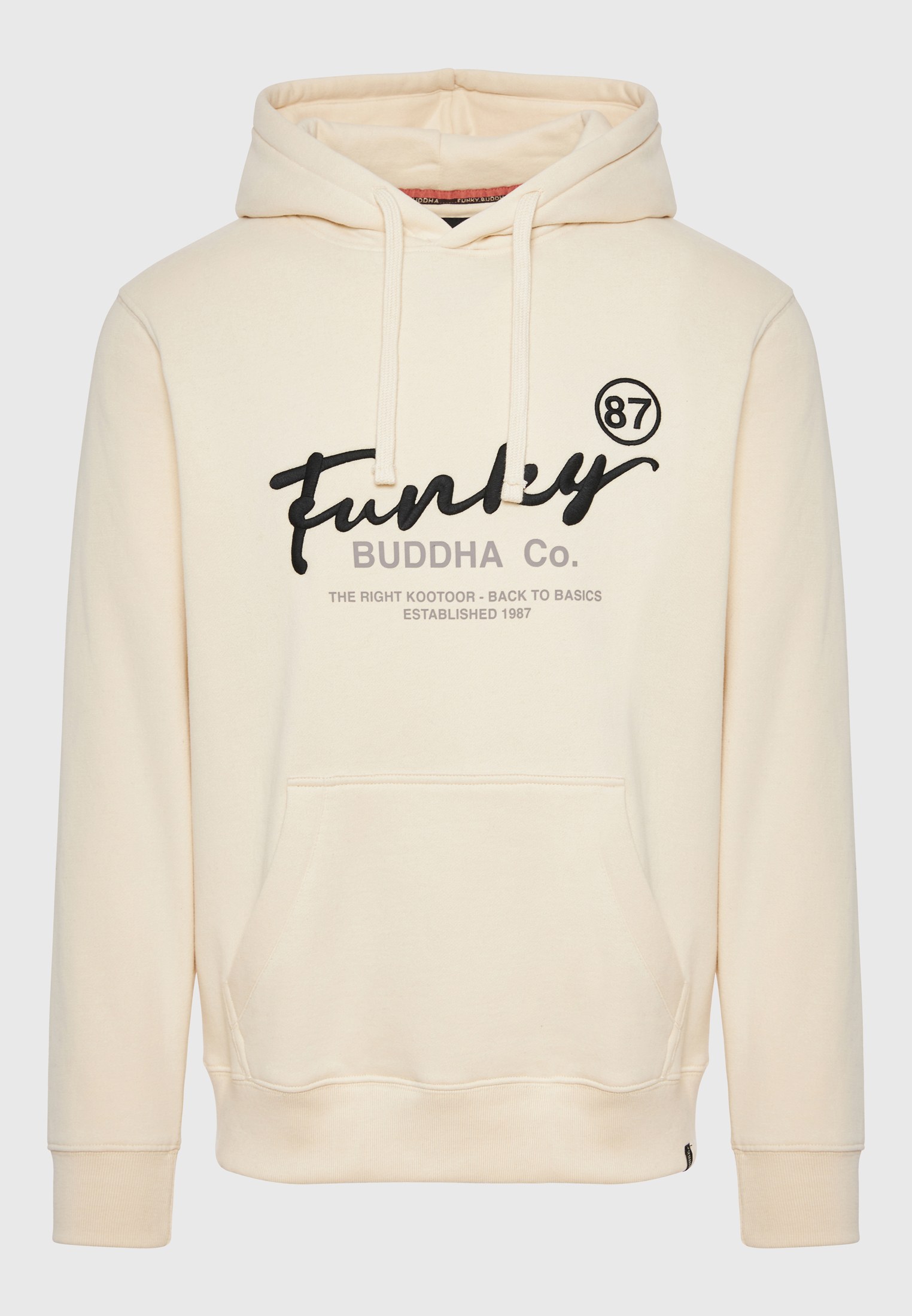 Men's Hoodies & Sweatshirts Funky Buddha White