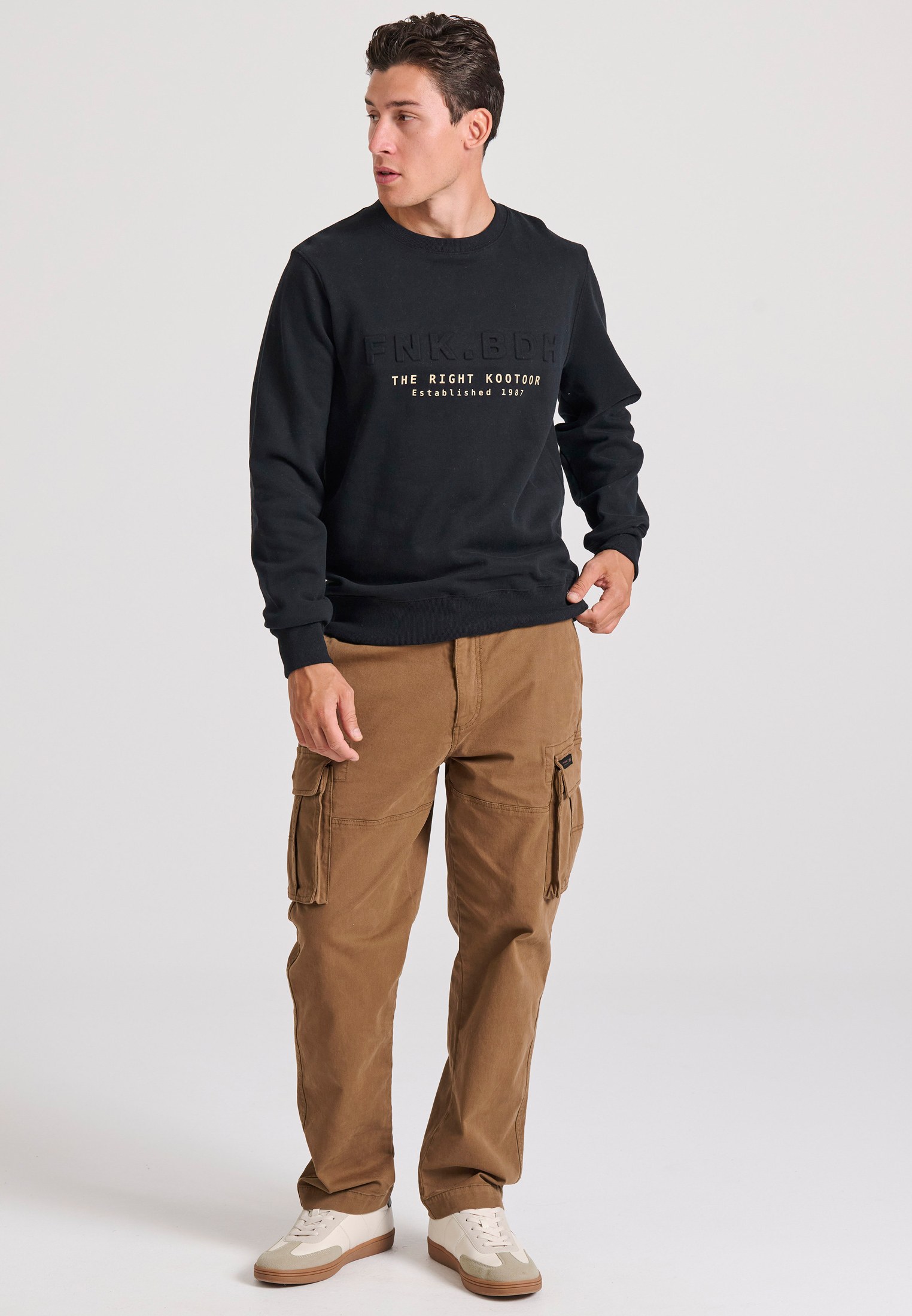 Men's Hoodies & Sweatshirts Funky Buddha Black