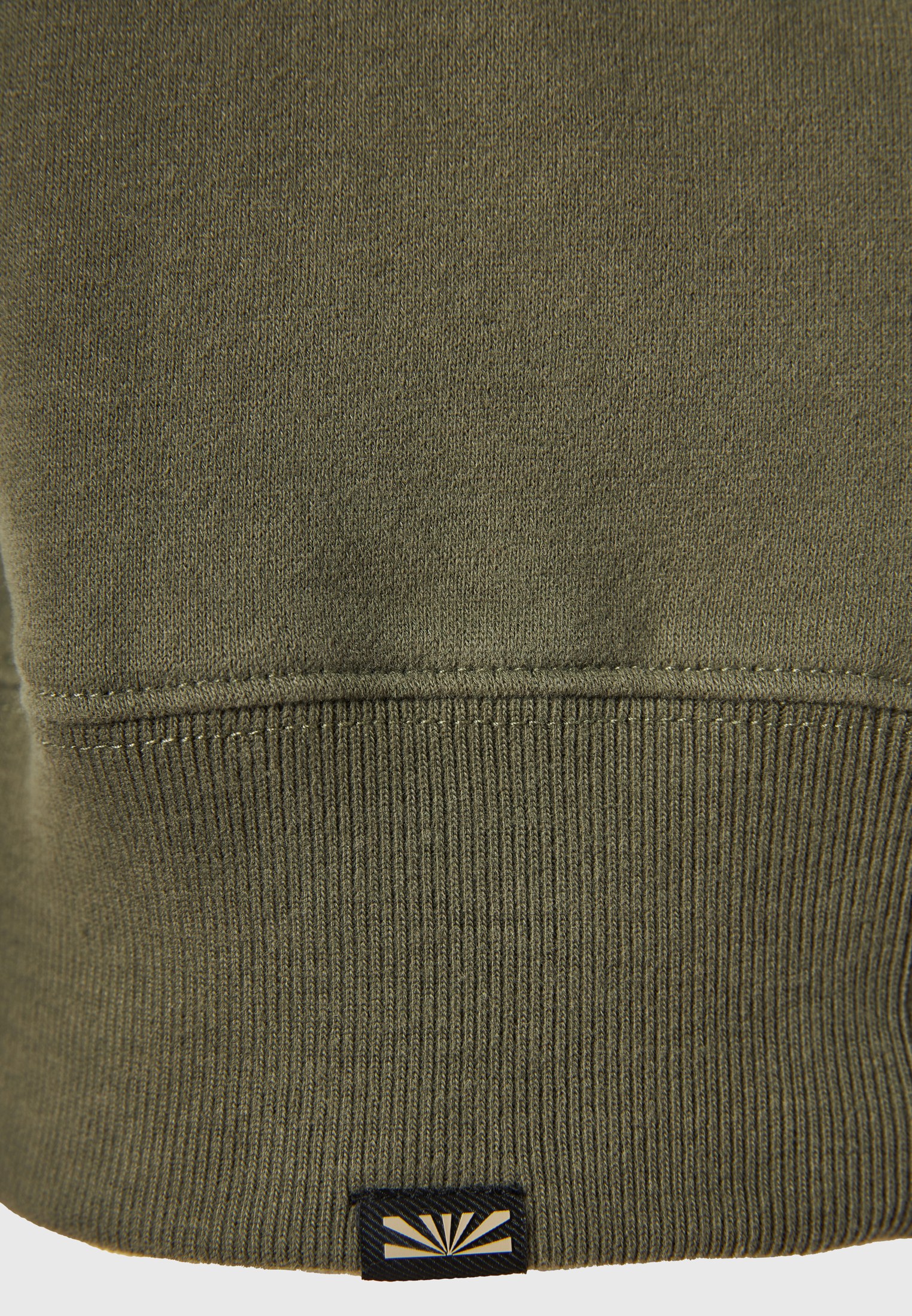 Φούτερ με embossed τύπωμα στο στήθος