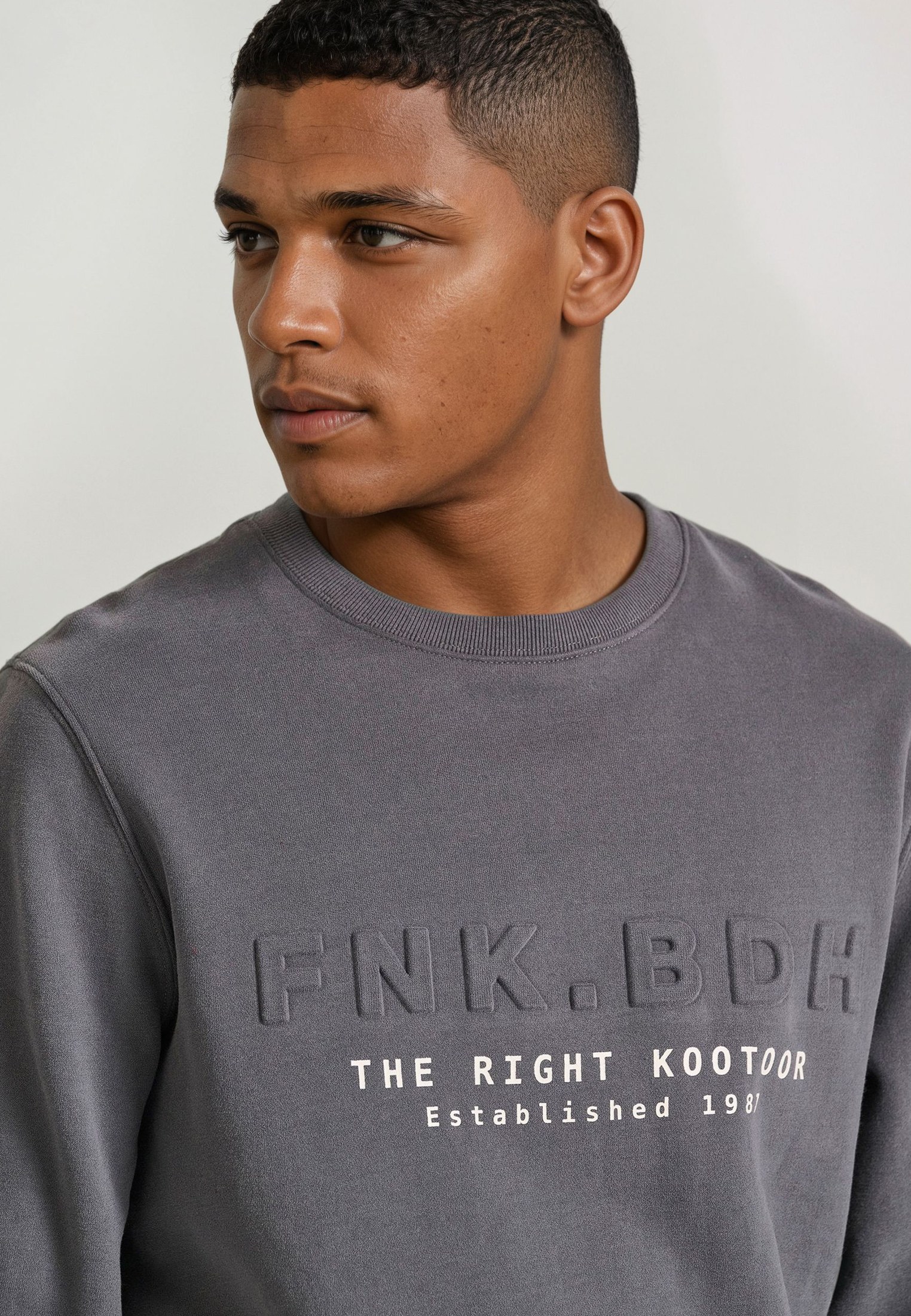 Men's Hoodies & Sweatshirts Funky Buddha Gray