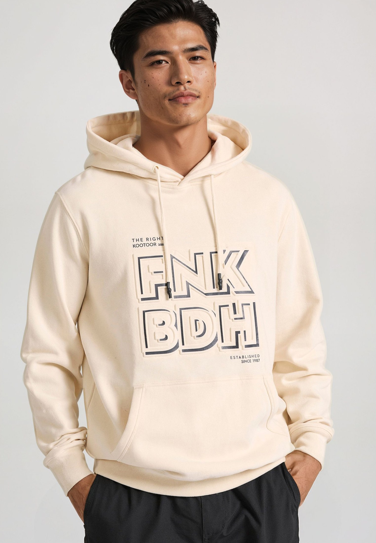 Men's Hoodies & Sweatshirts Funky Buddha White