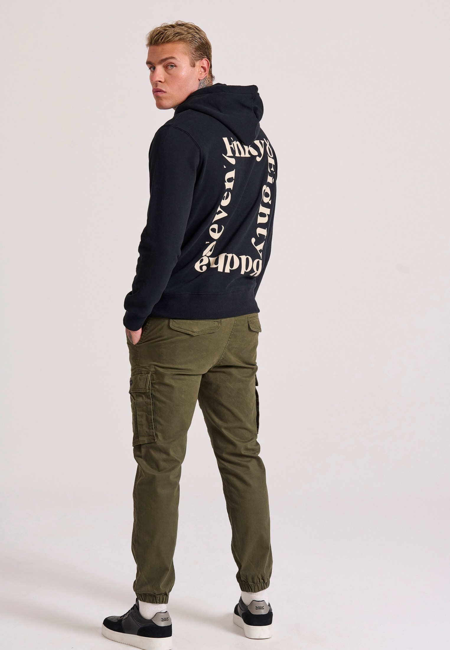 Men's Hoodies & Sweatshirts Funky Buddha Black